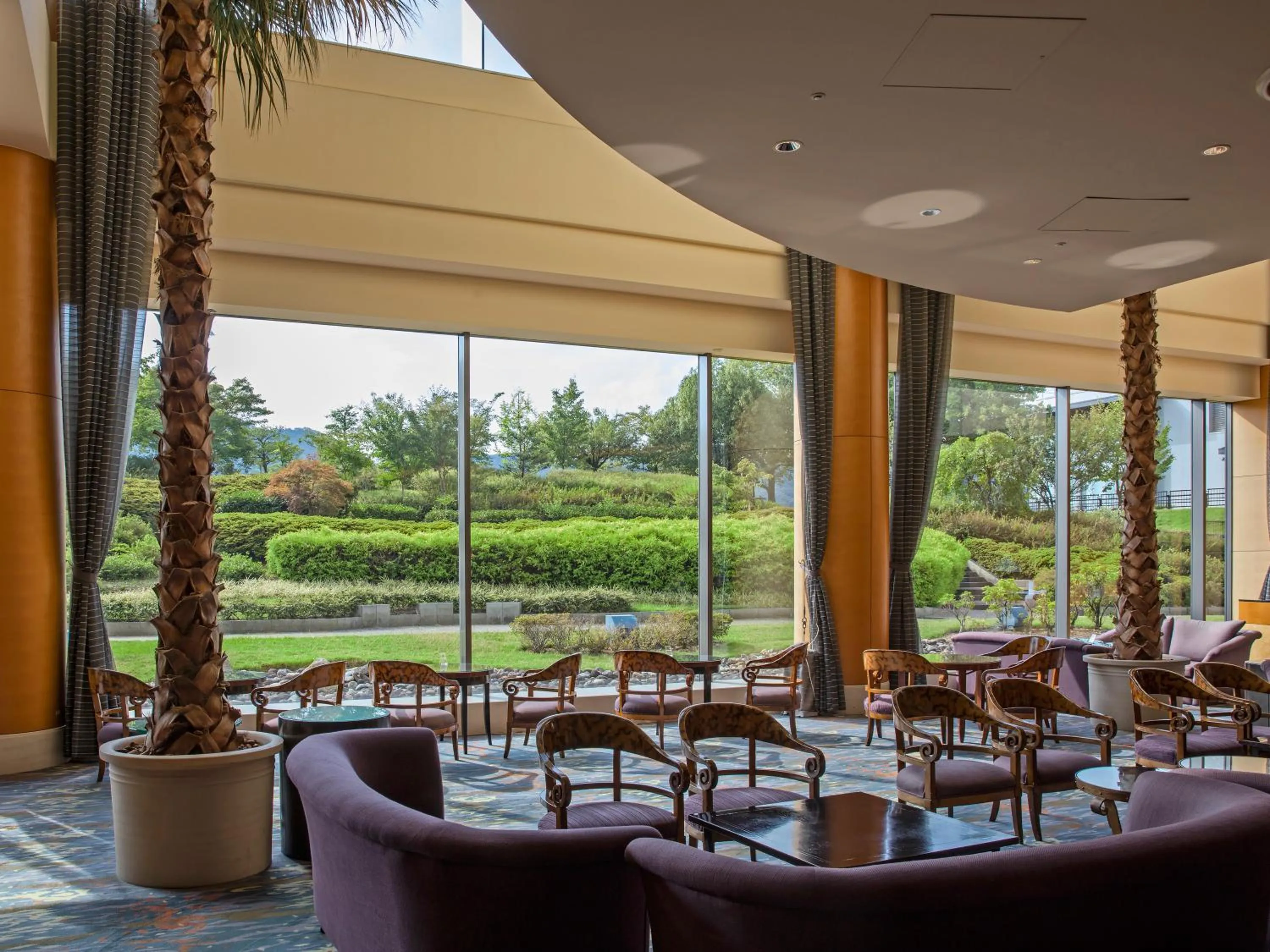 Lounge or bar in Miyako Hotel Gifu Nagaragawa