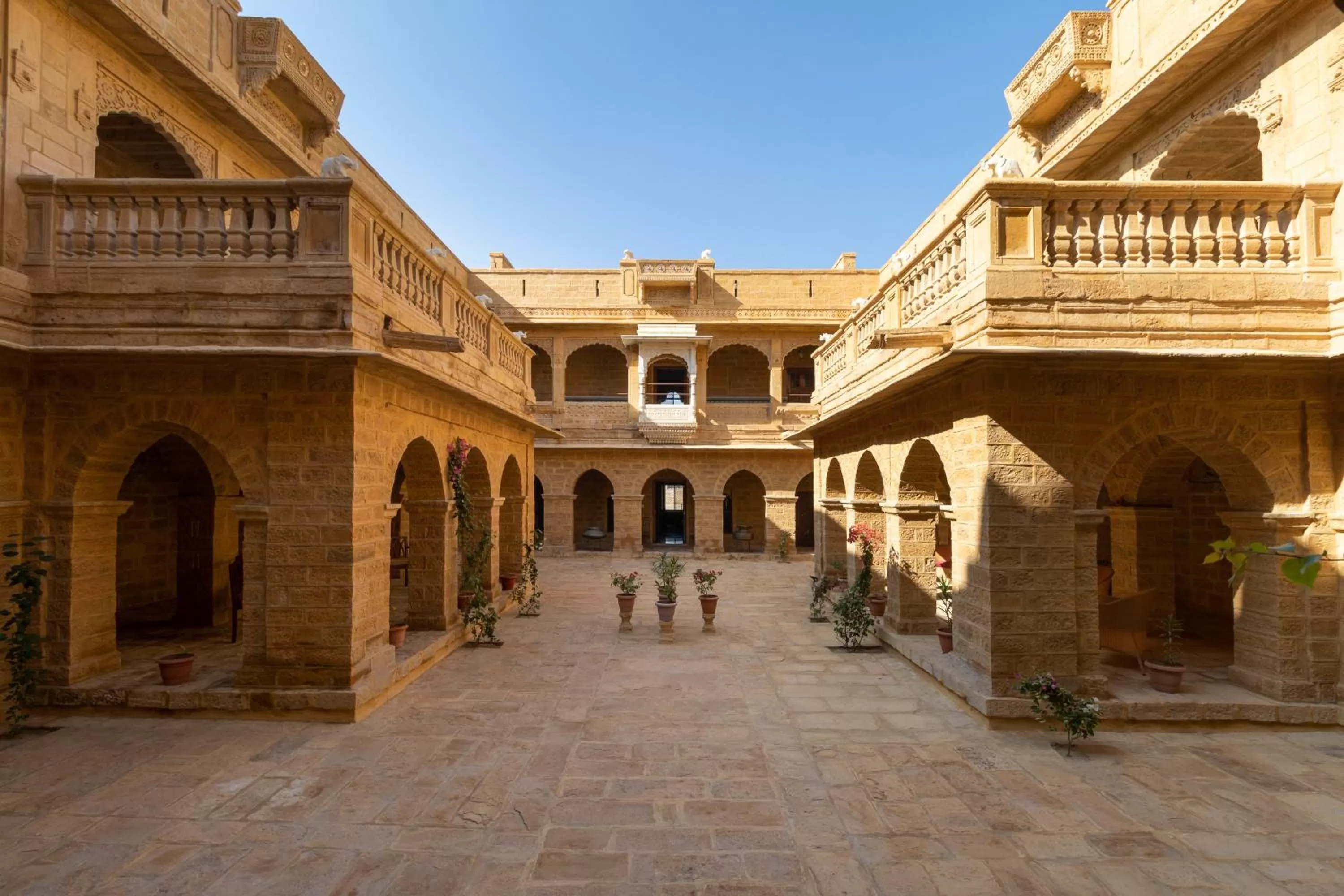 Property building in WelcomHeritage Mohangarh Fort