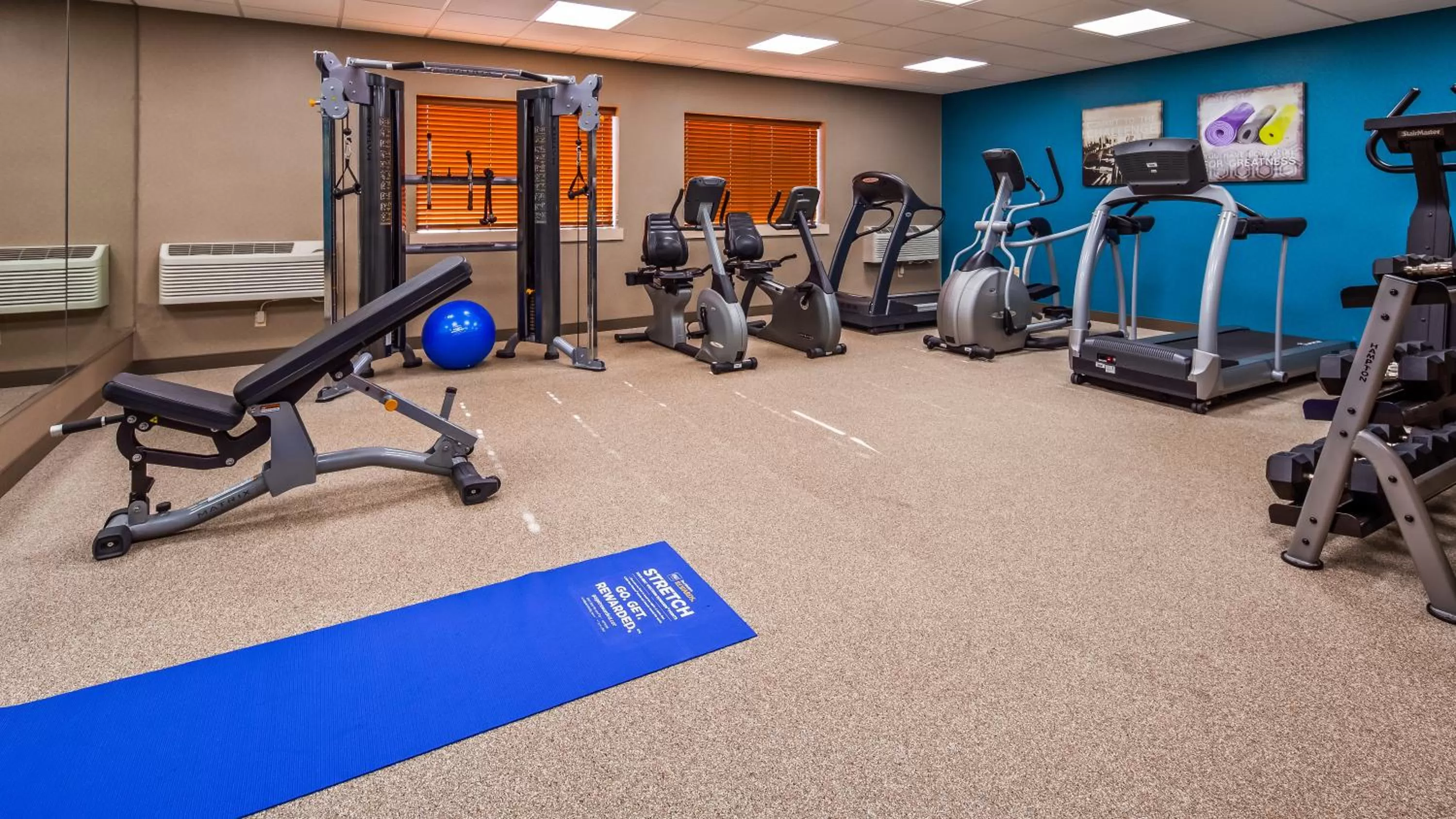 Fitness centre/facilities in Best Western Warren Hotel