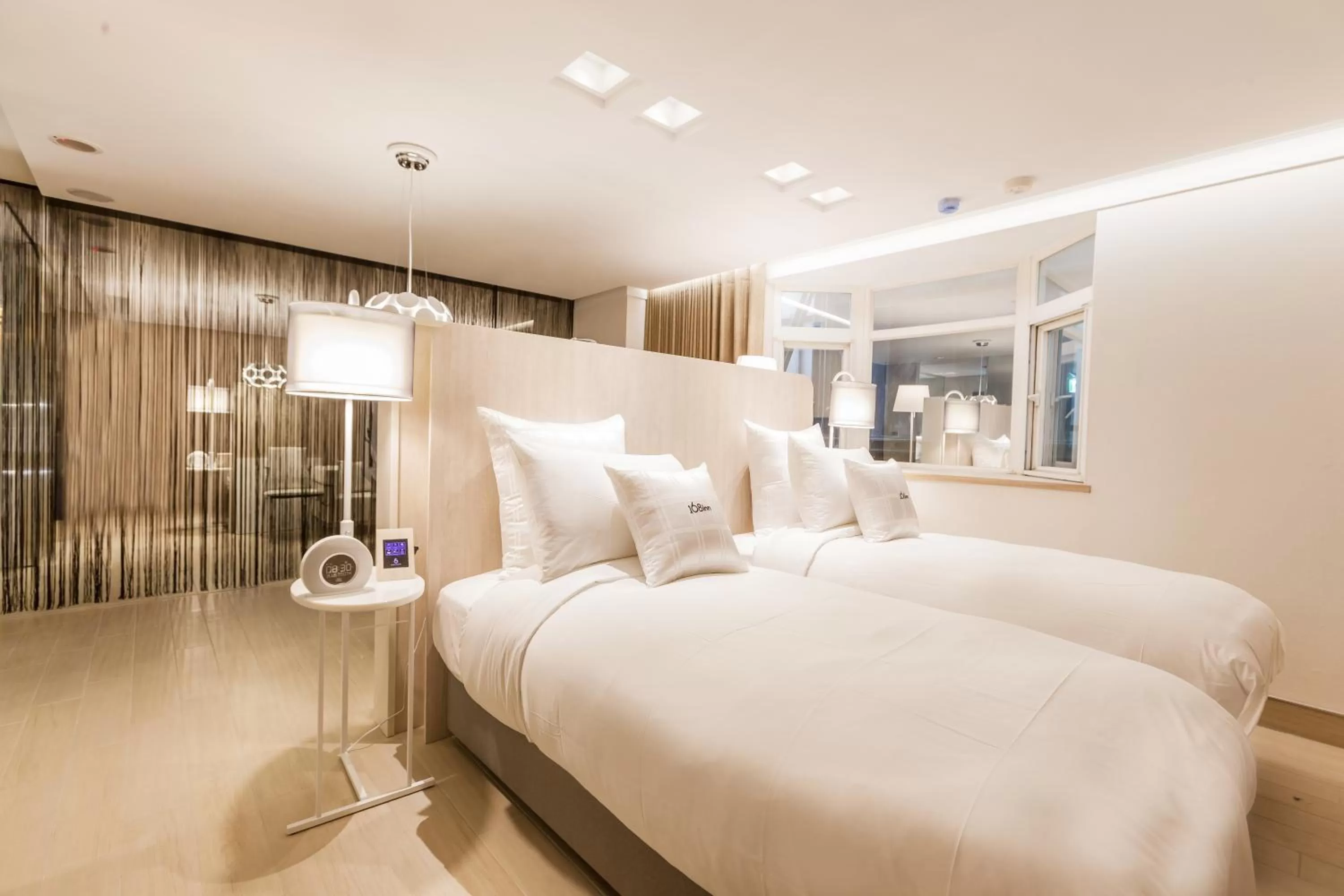 Bed in Six Star Motel-Taoyuan