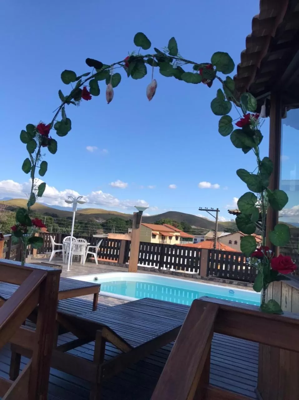 Swimming Pool in Pousada Campo Alegre