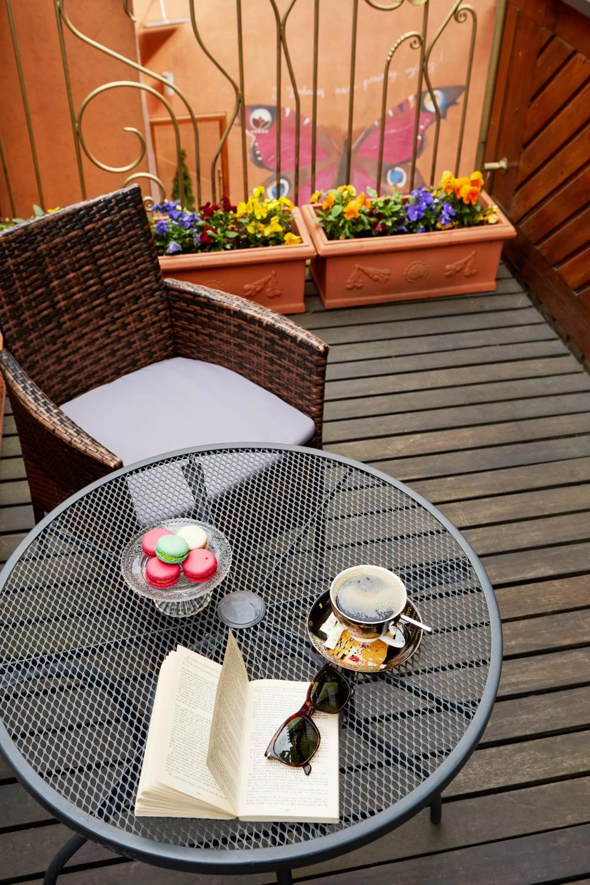 Balcony/Terrace in Bohema Boutique Hotel & Spa