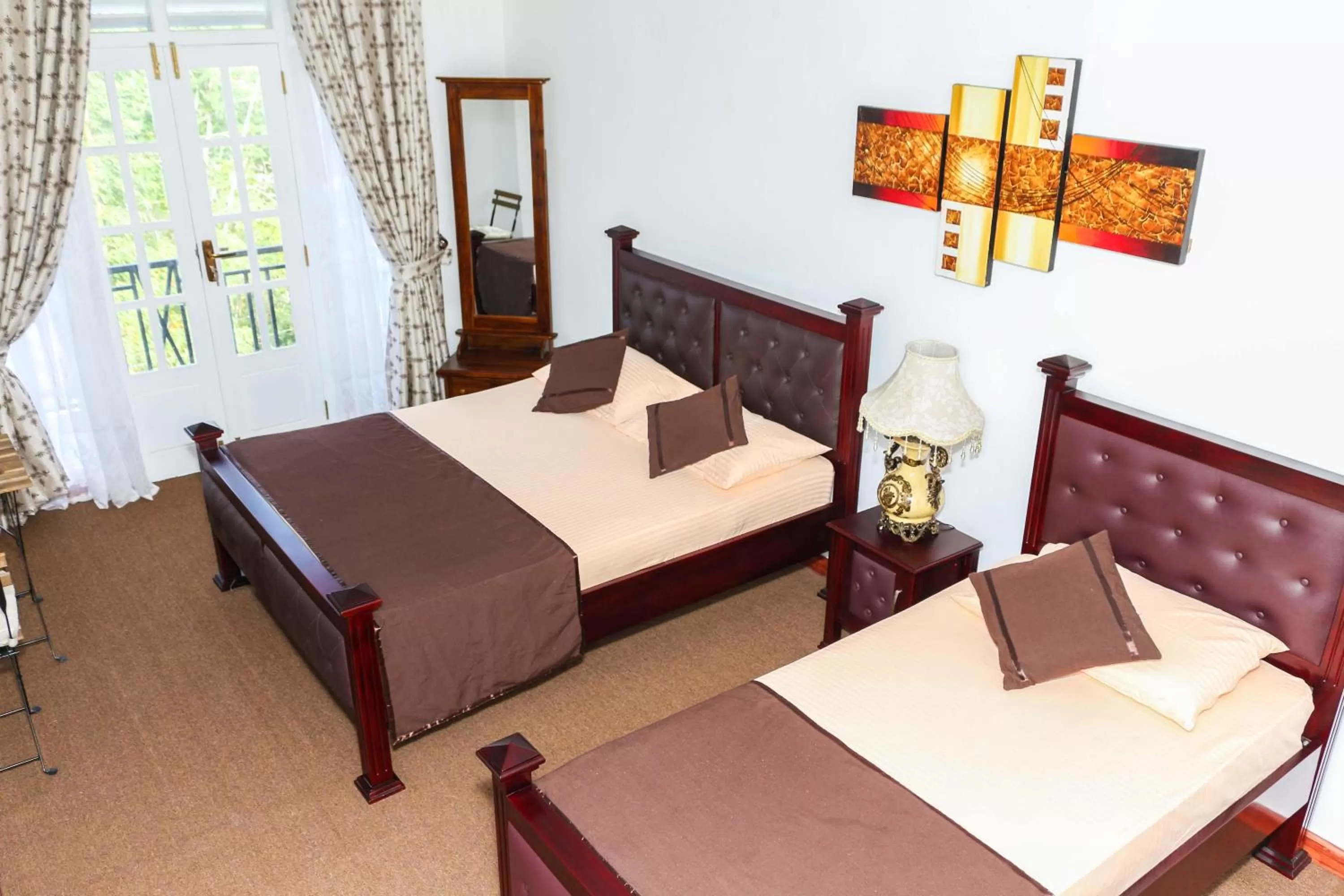 Bed in Hotel Mount Castle