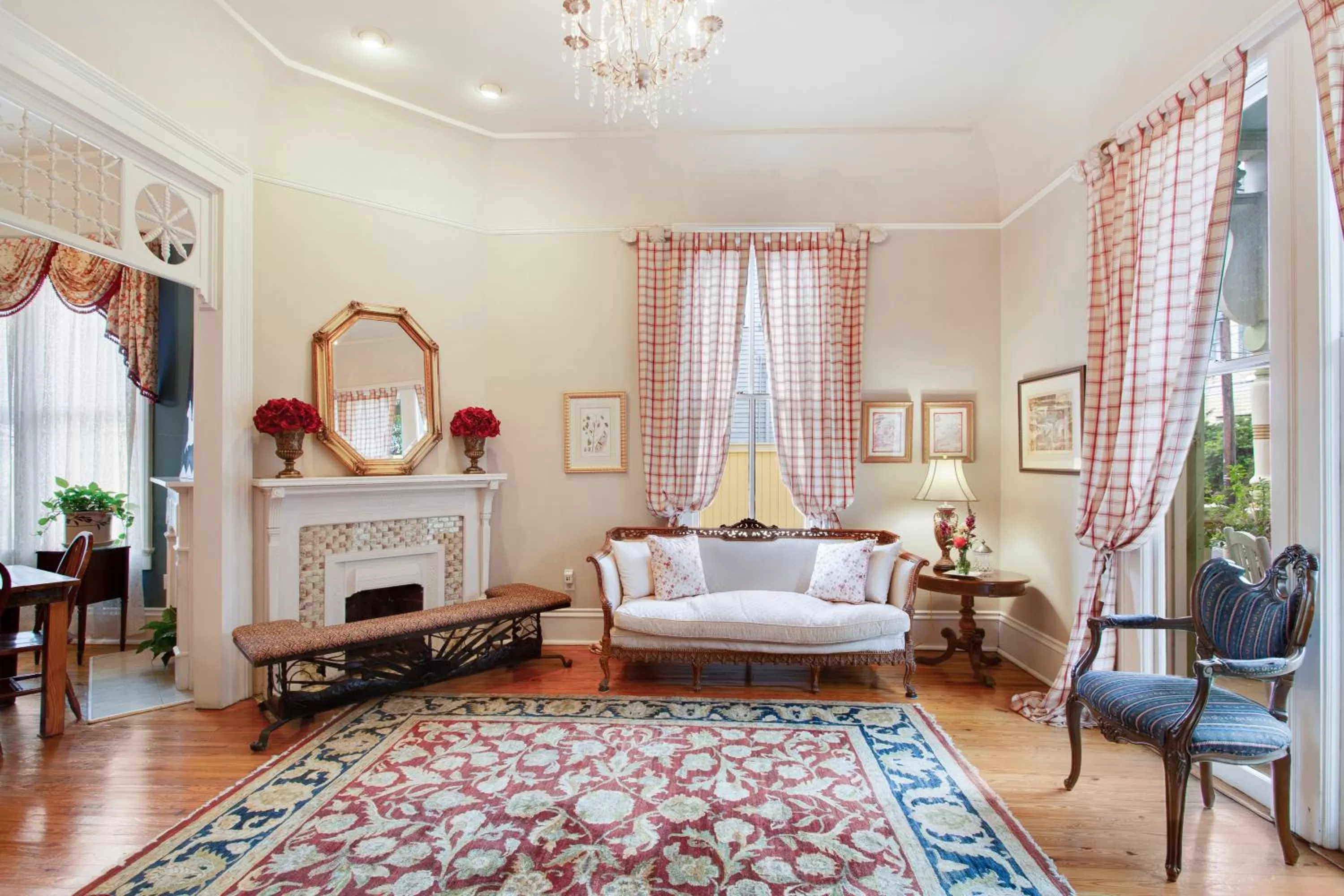 Living room in Maison Perrier Bed & Breakfast