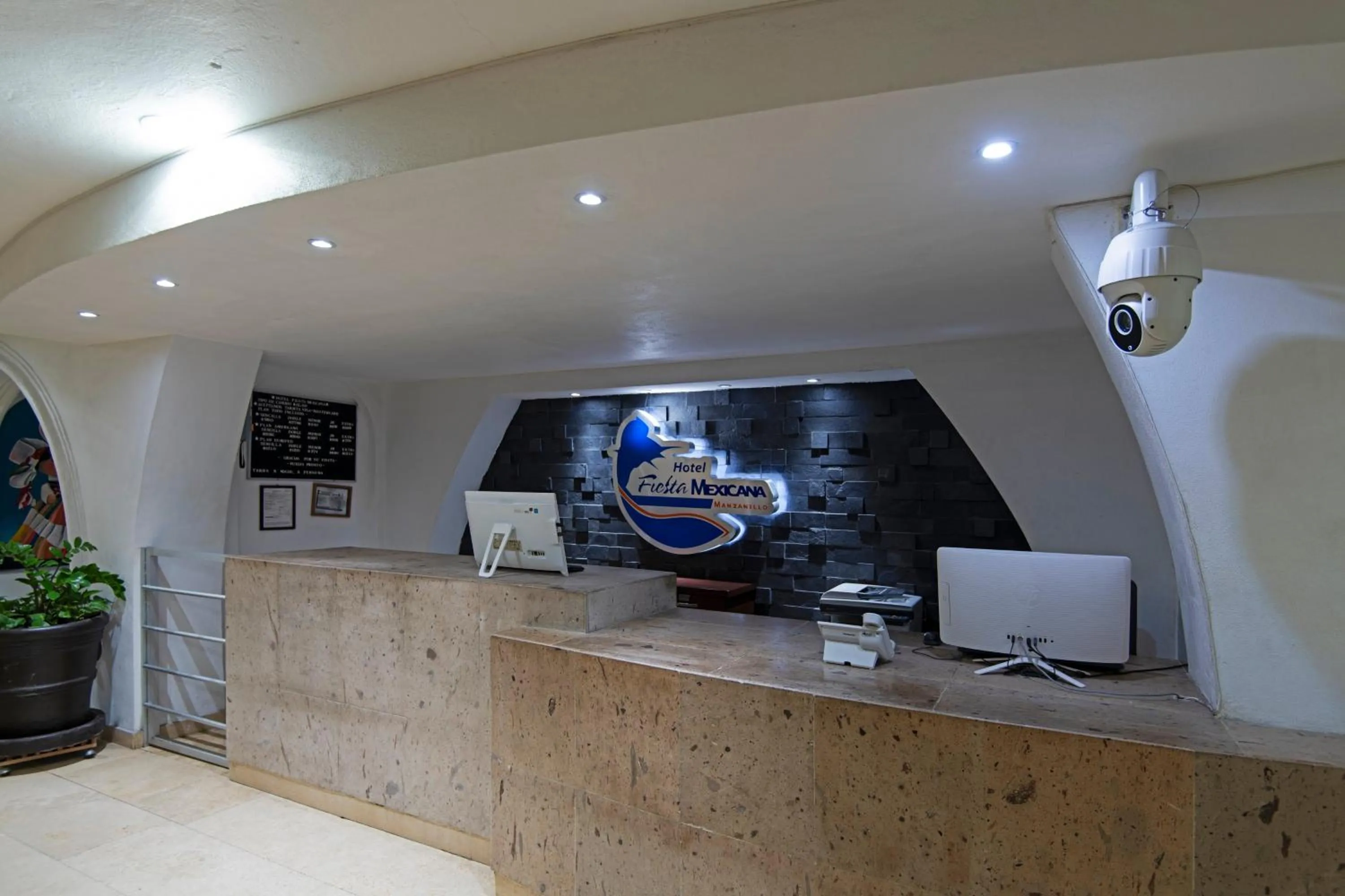 Lobby or reception in Hotel Fiesta Mexicana