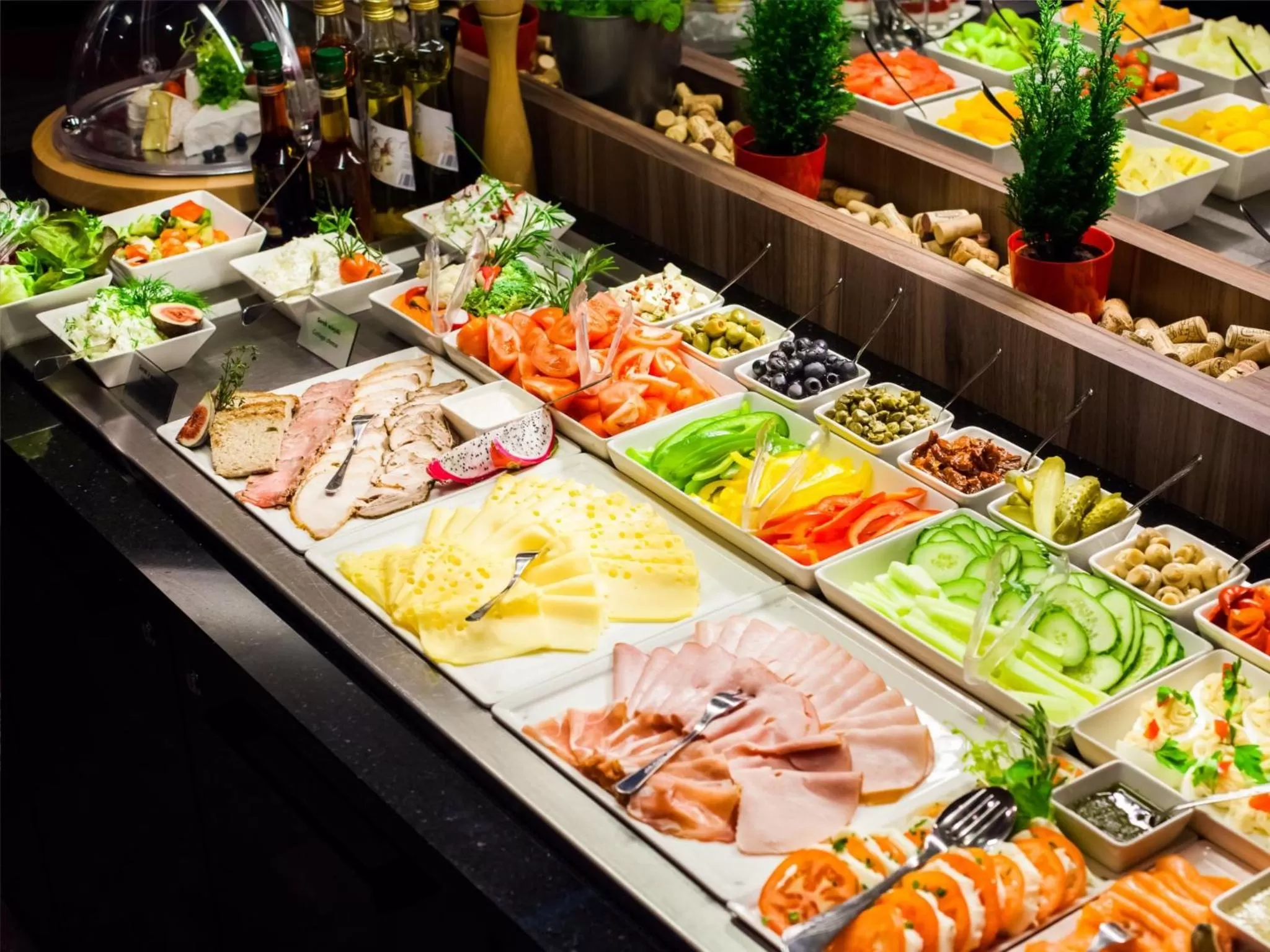 Restaurant/places to eat in Qubus Hotel Zielona Góra