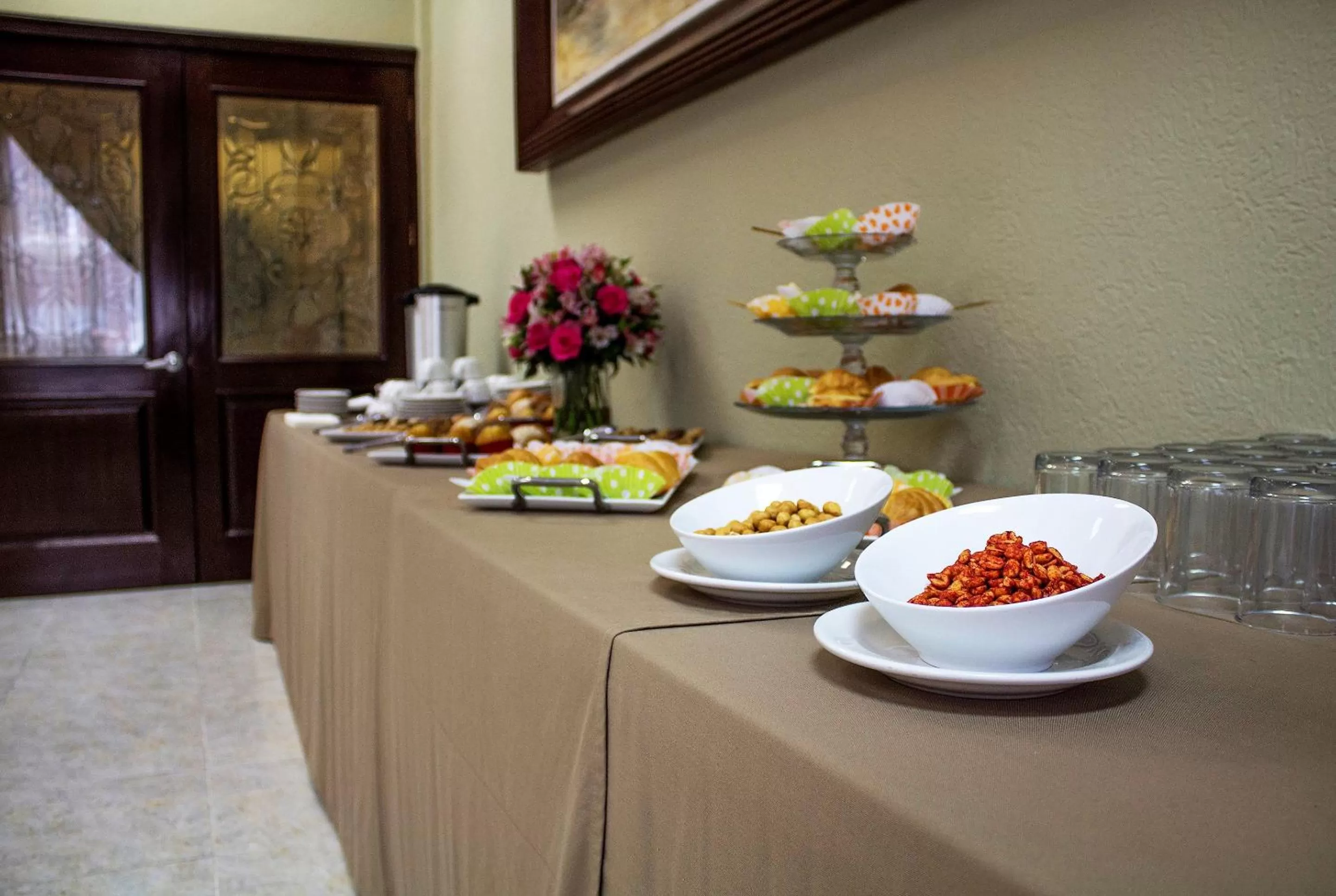 Food and drinks in Hotel Plaza Campeche