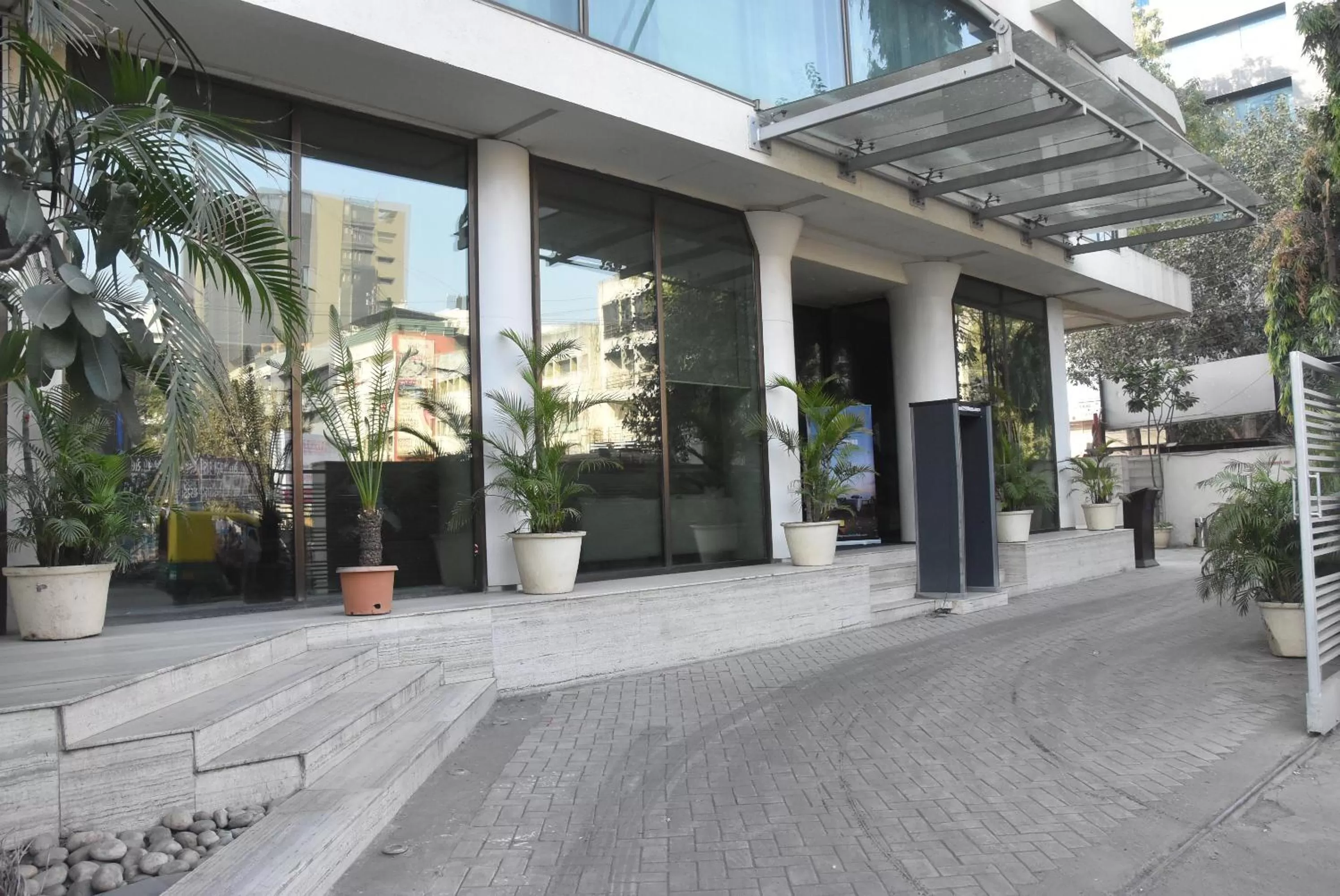 Facade/entrance, Property Building in Marasa Sarovar Portico -Rajkot