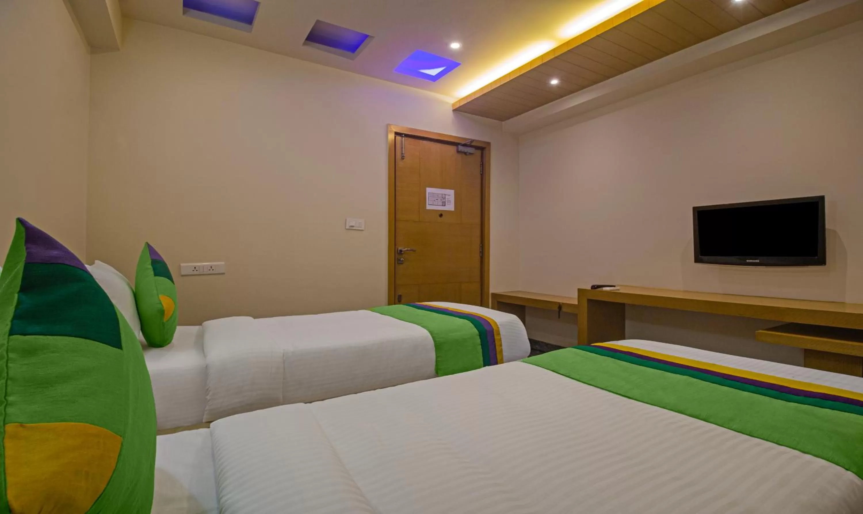 Bedroom in Treebo Trend Kruthika Inn