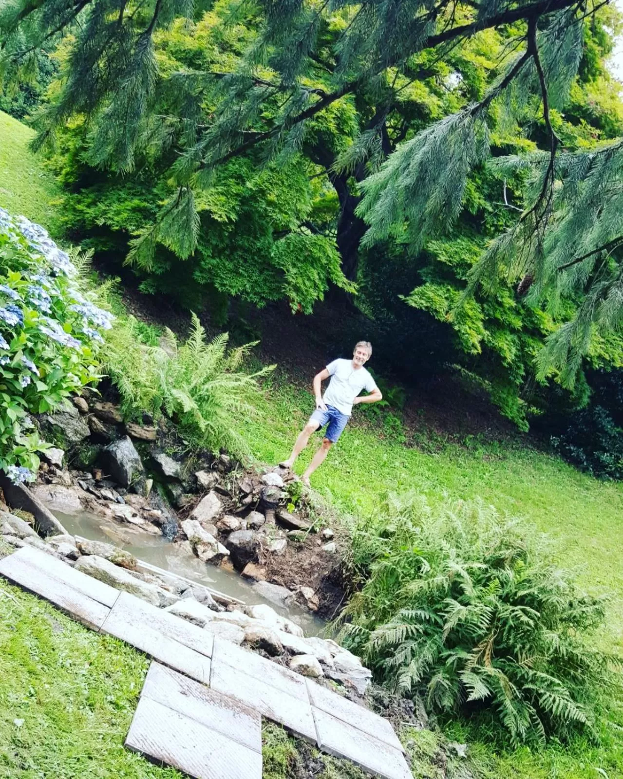 Garden in B&B Villa Tavallini