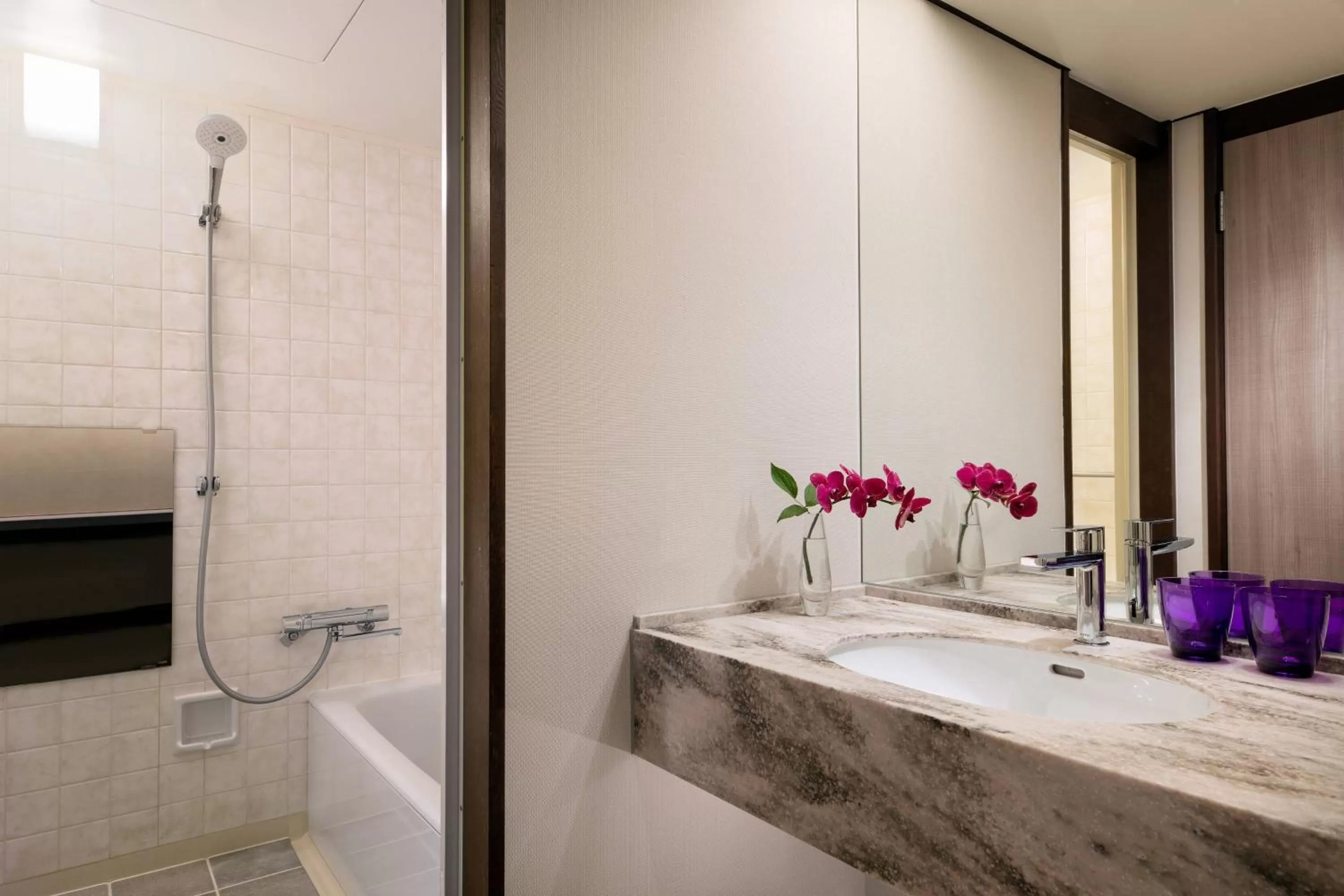 Bathroom in Lake Biwa Marriott Hotel