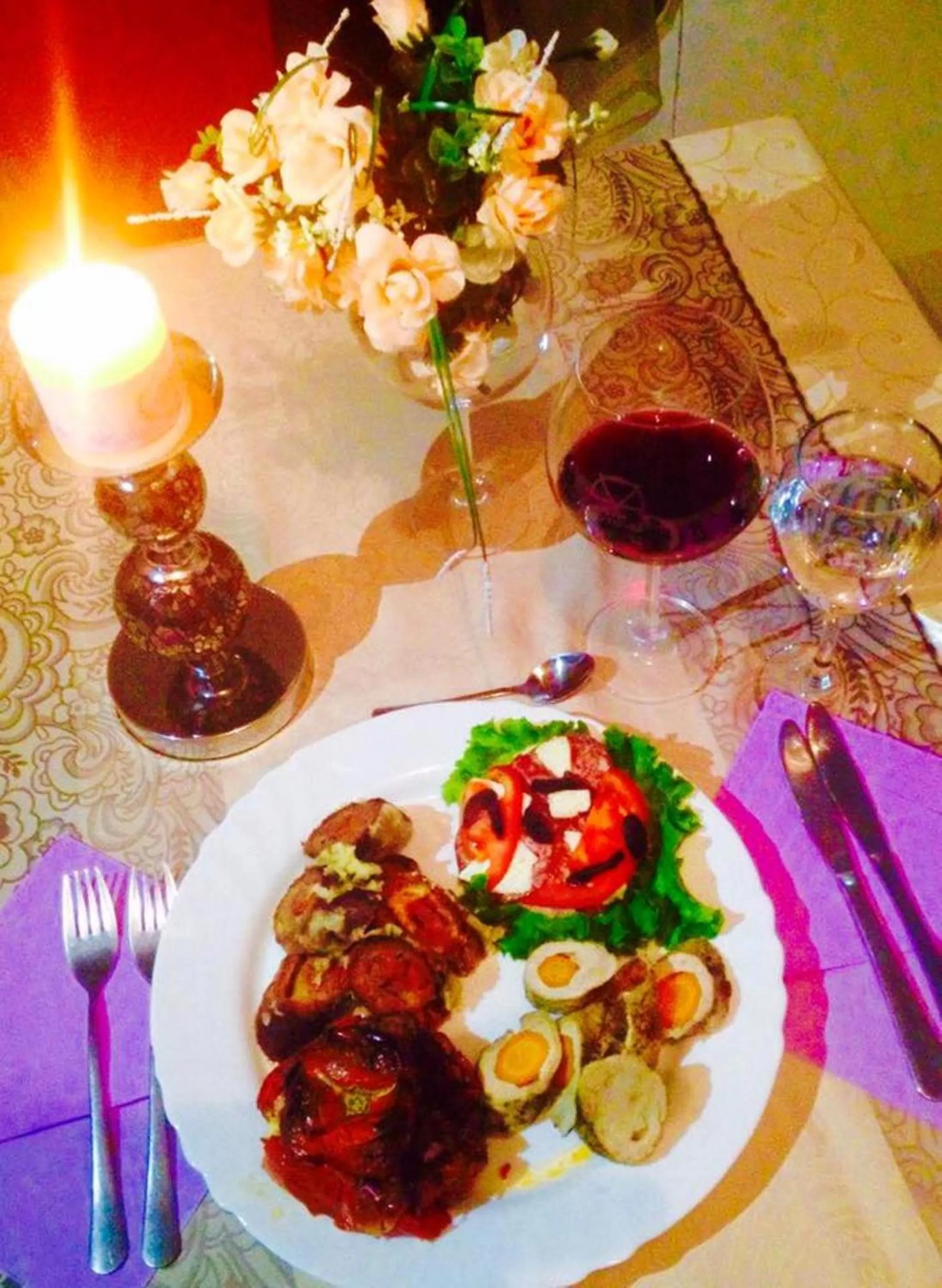 Restaurant/places to eat, Food in Villa Bella Boutique Hotel