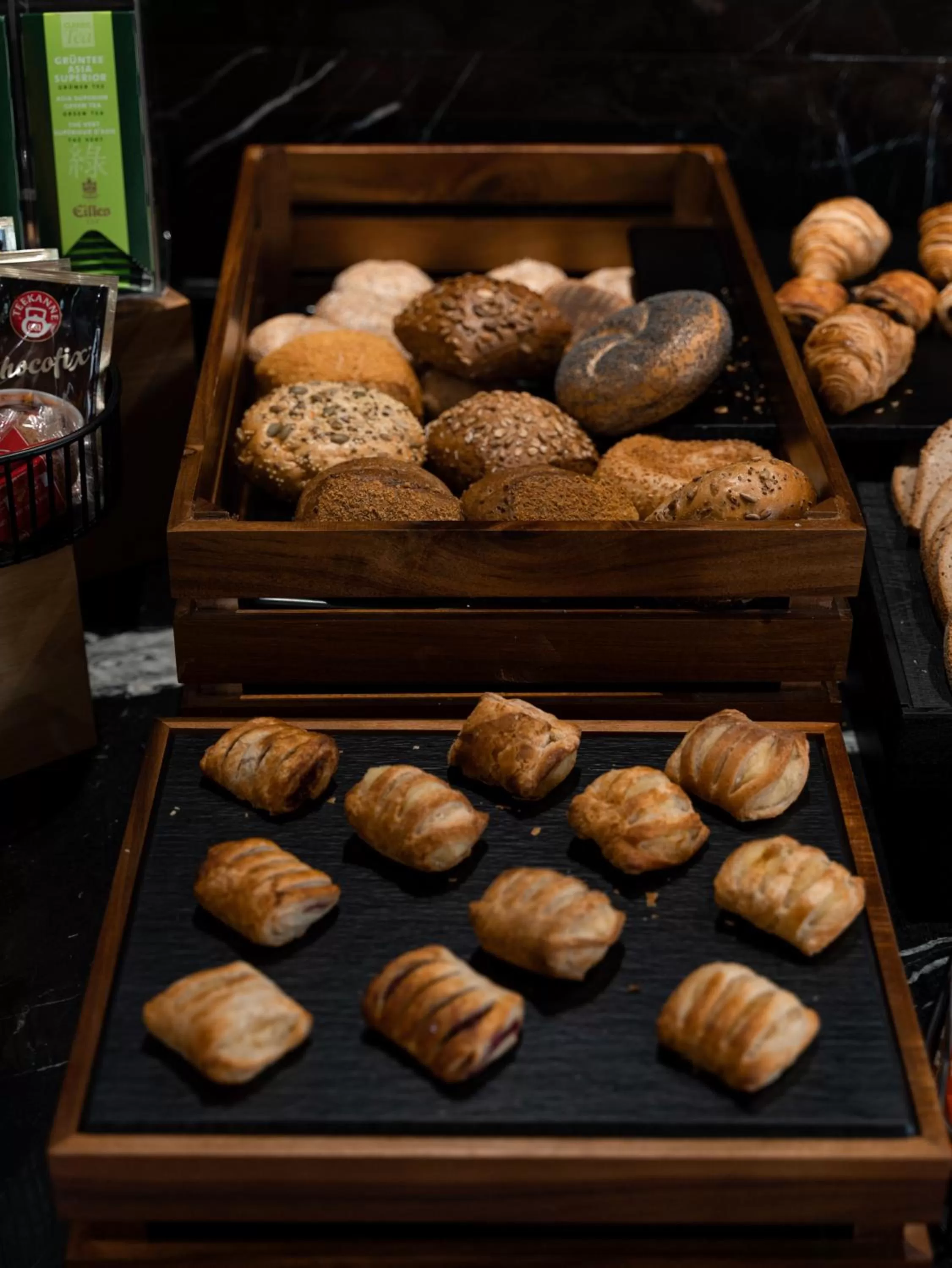 Buffet breakfast in Hotel Unique Pearl