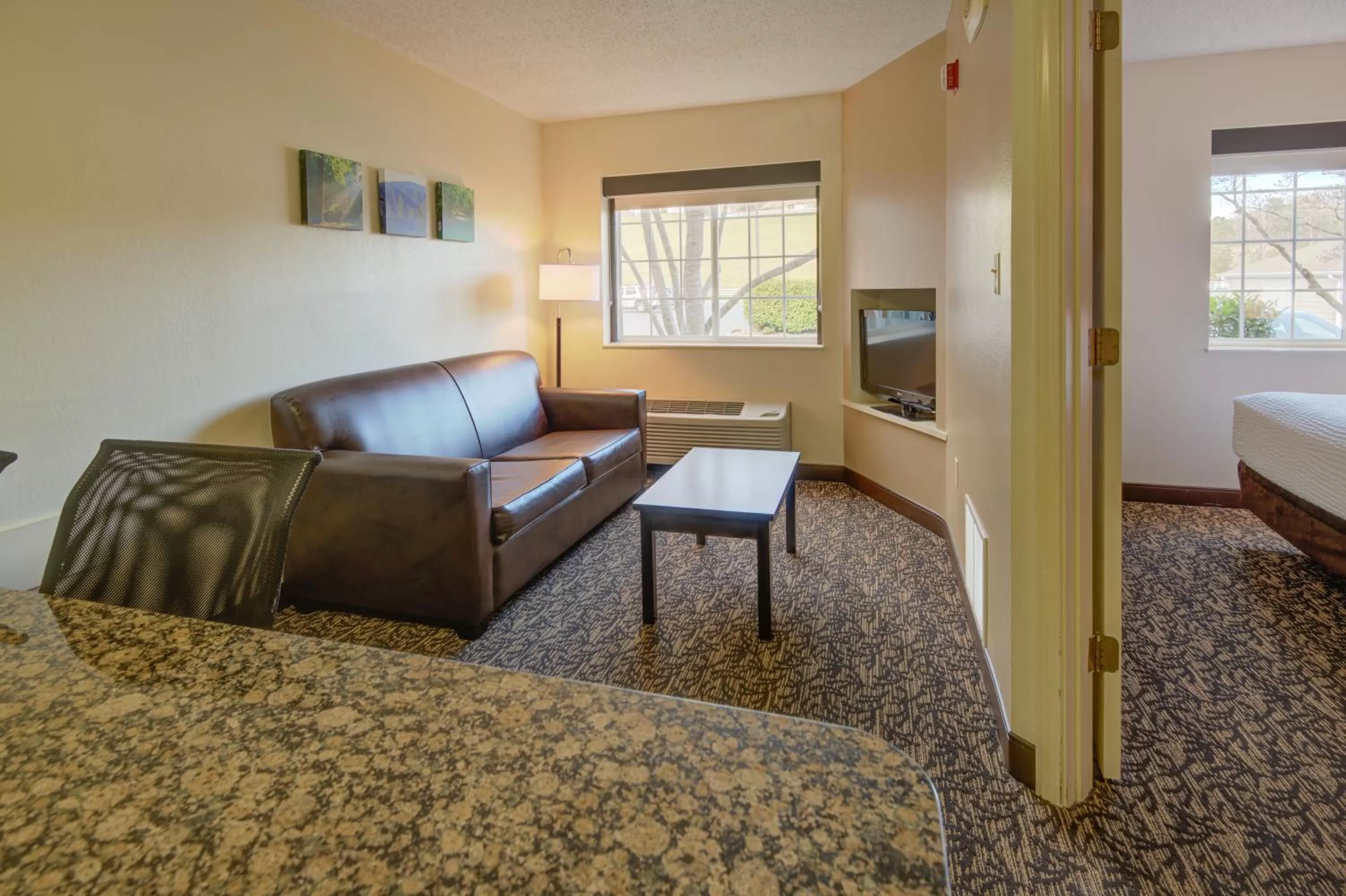 TV and multimedia, Bed in LeConte Hotel & Convention Center, an Ascend Collection Hotel