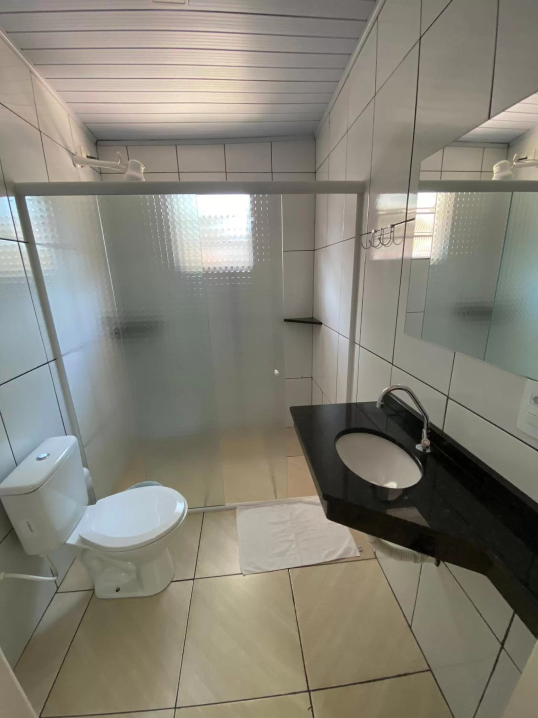 Bathroom in Pousada El Shaddai