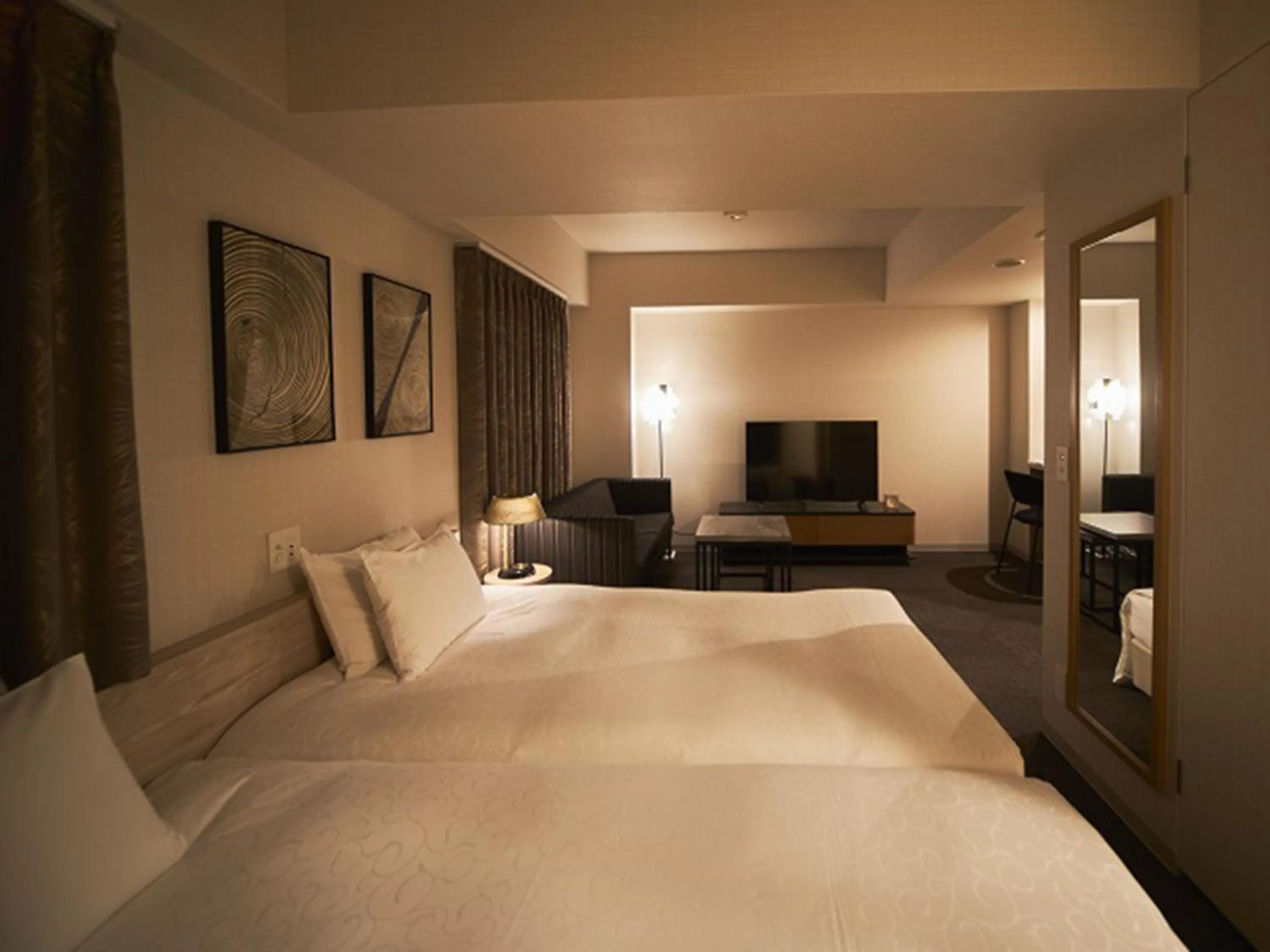 Bed in Roppongi Hotel S