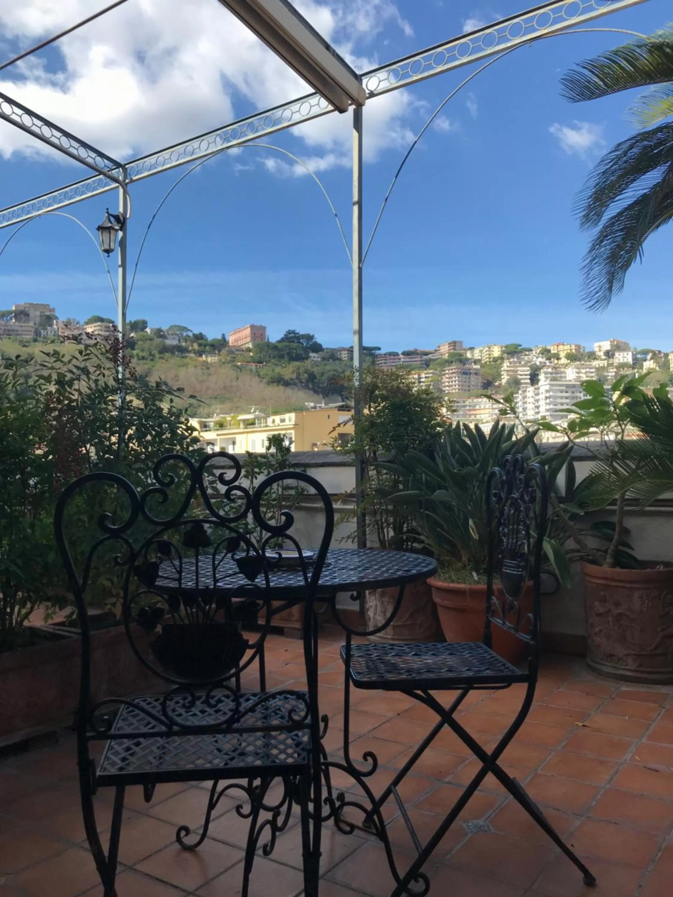 Double Room with Terrace in B&B Casamiranapoli