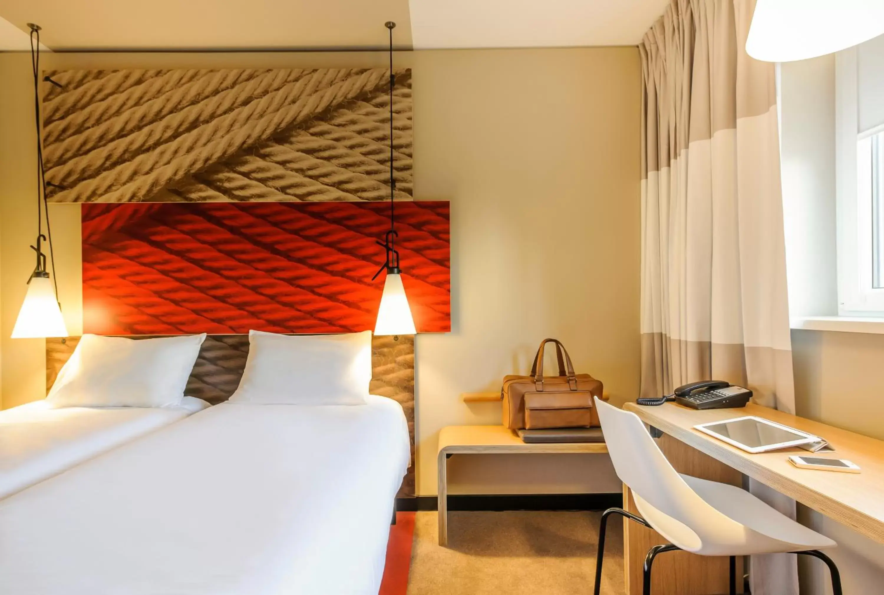 Twin Room in ibis Hotel Hamburg Alster Centrum Twin Room in ibis Hotel Hamburg Alster Centrum