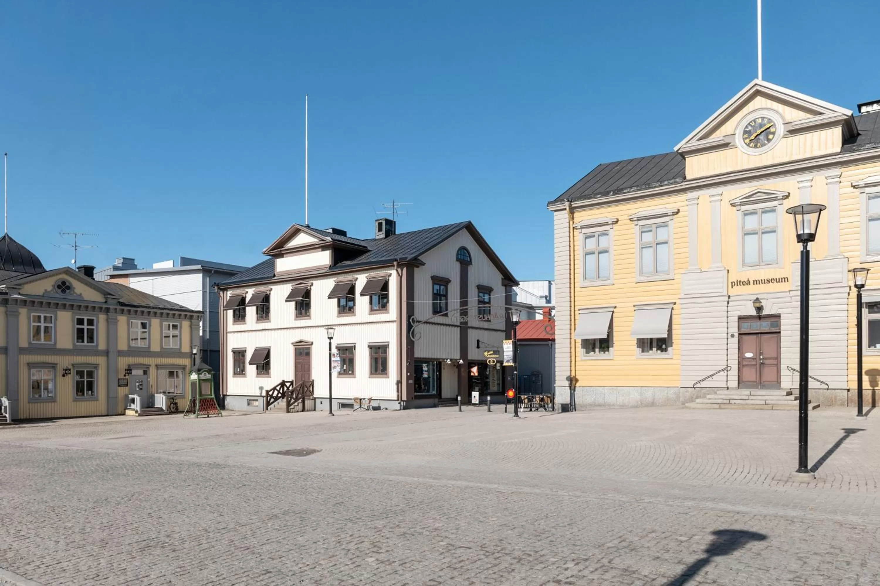 Off site in Hotel Bishops Arms Piteå