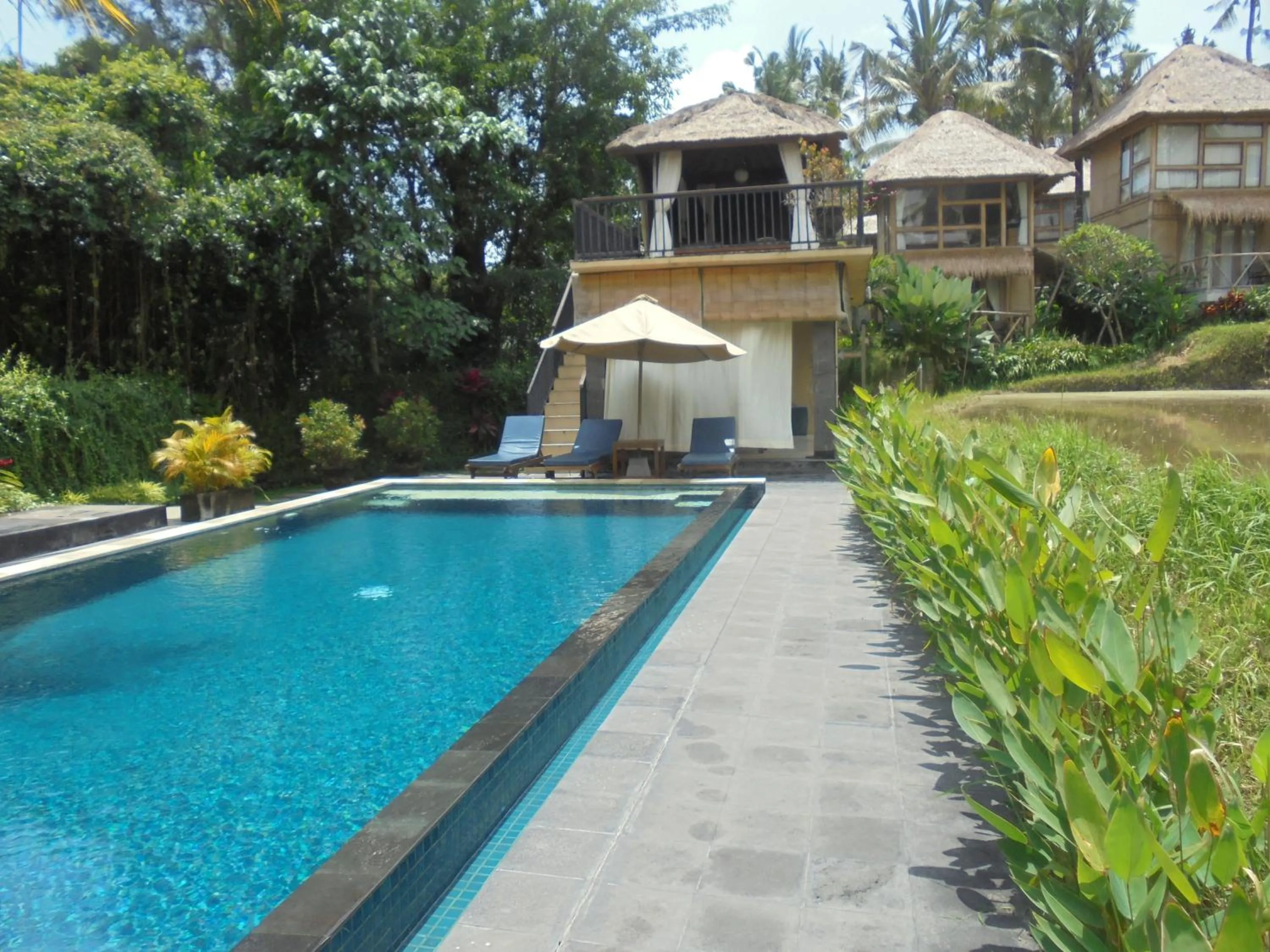 Swimming pool in Biyukukung Suite & Spa