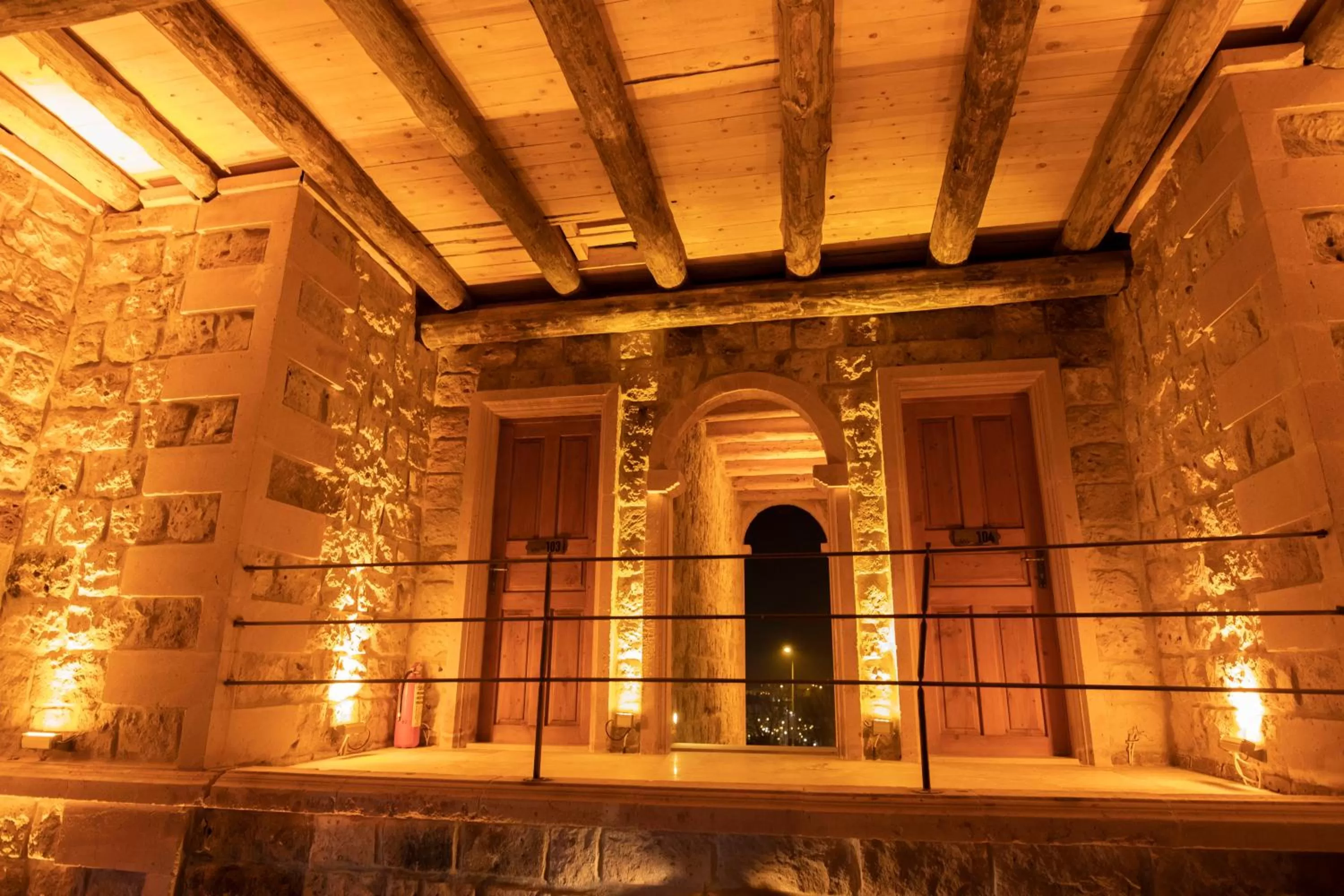 Balcony/Terrace in Atax Cave Hotel