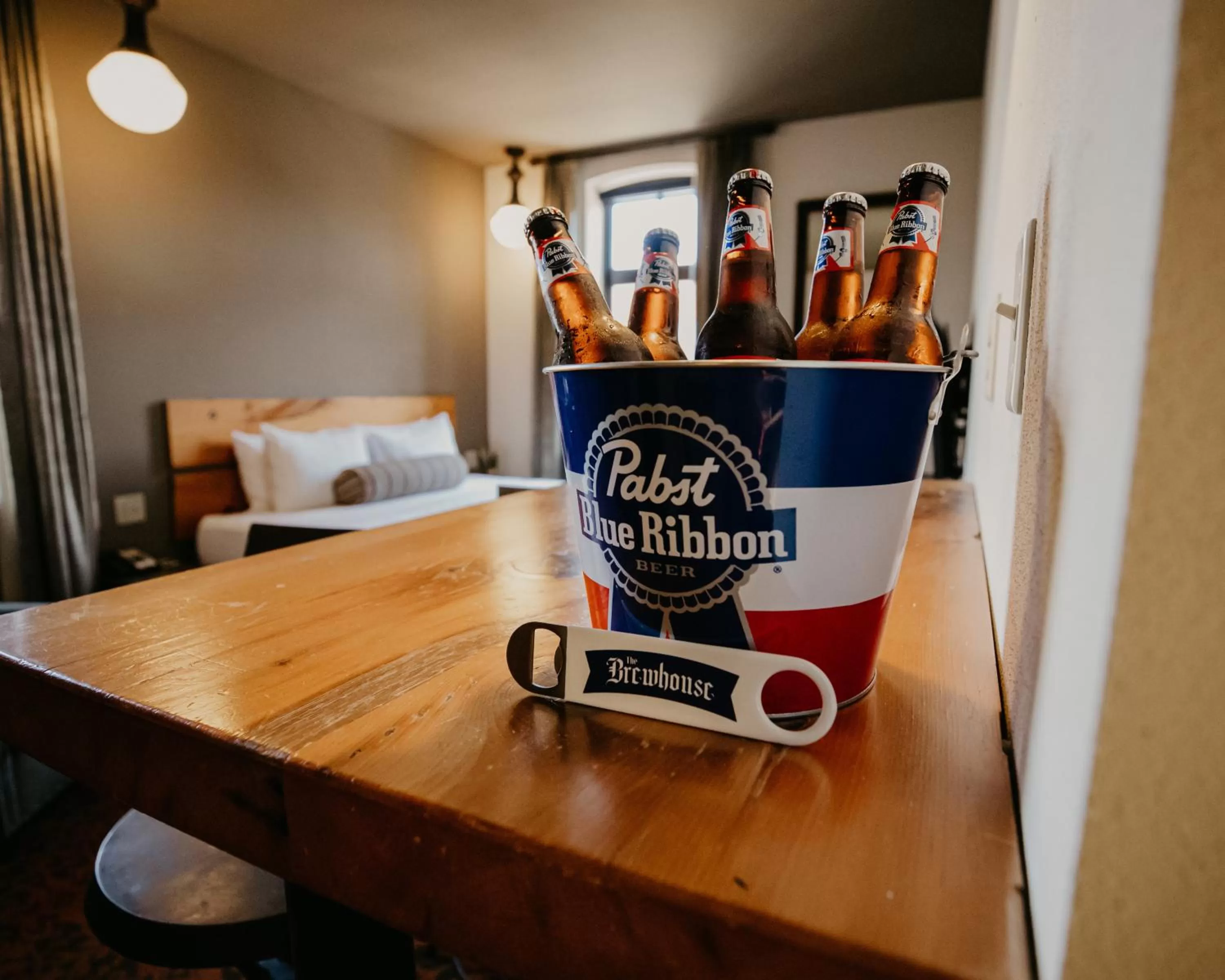 Guests, Bed in Brewhouse Inn and Suites