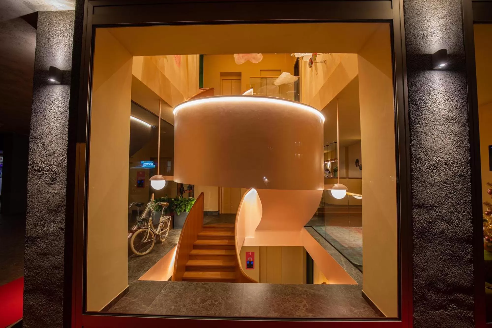 Lobby or reception in OMAMA Hotel