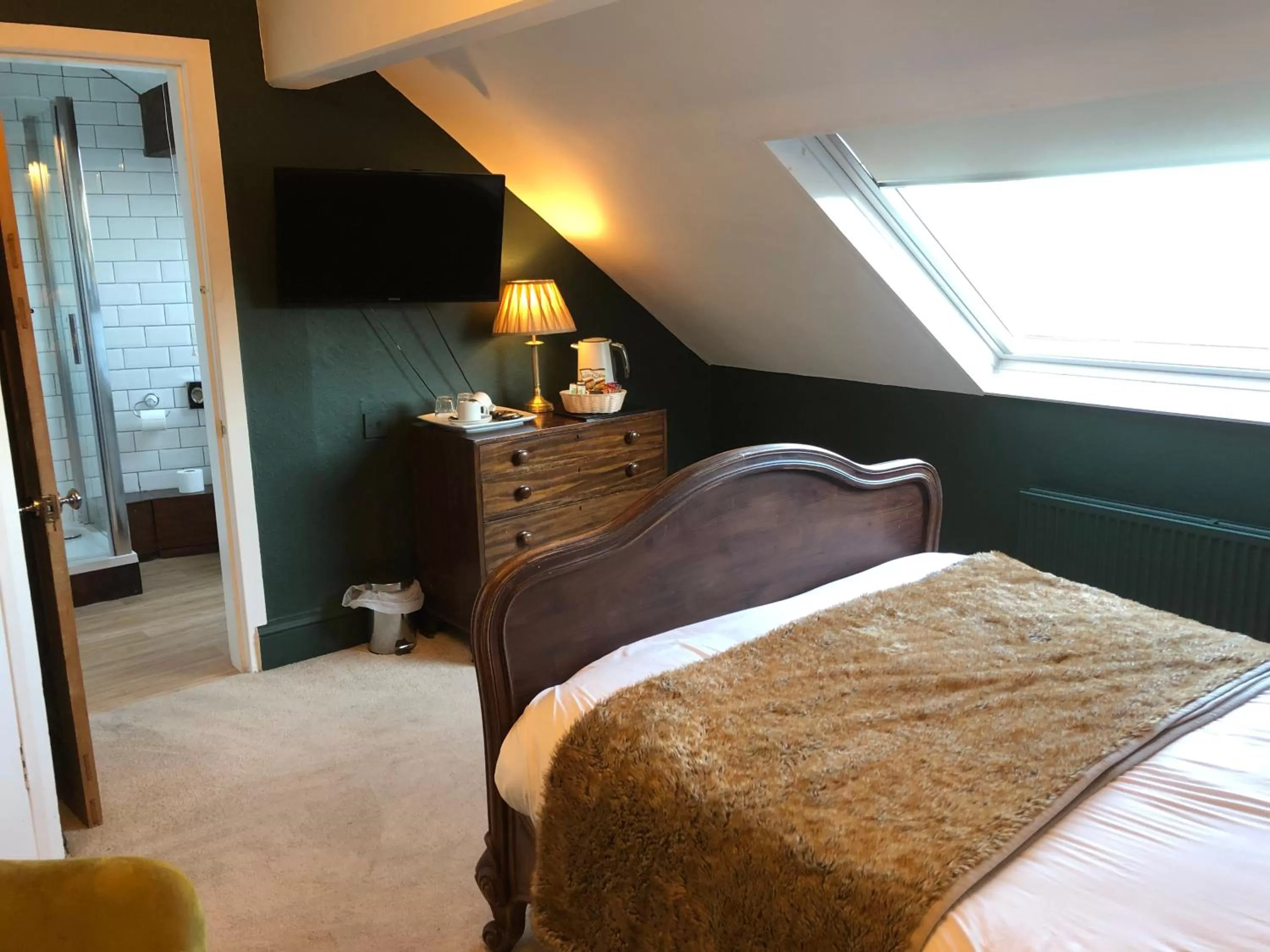 Bedroom, Bed in The Old Registry guest house