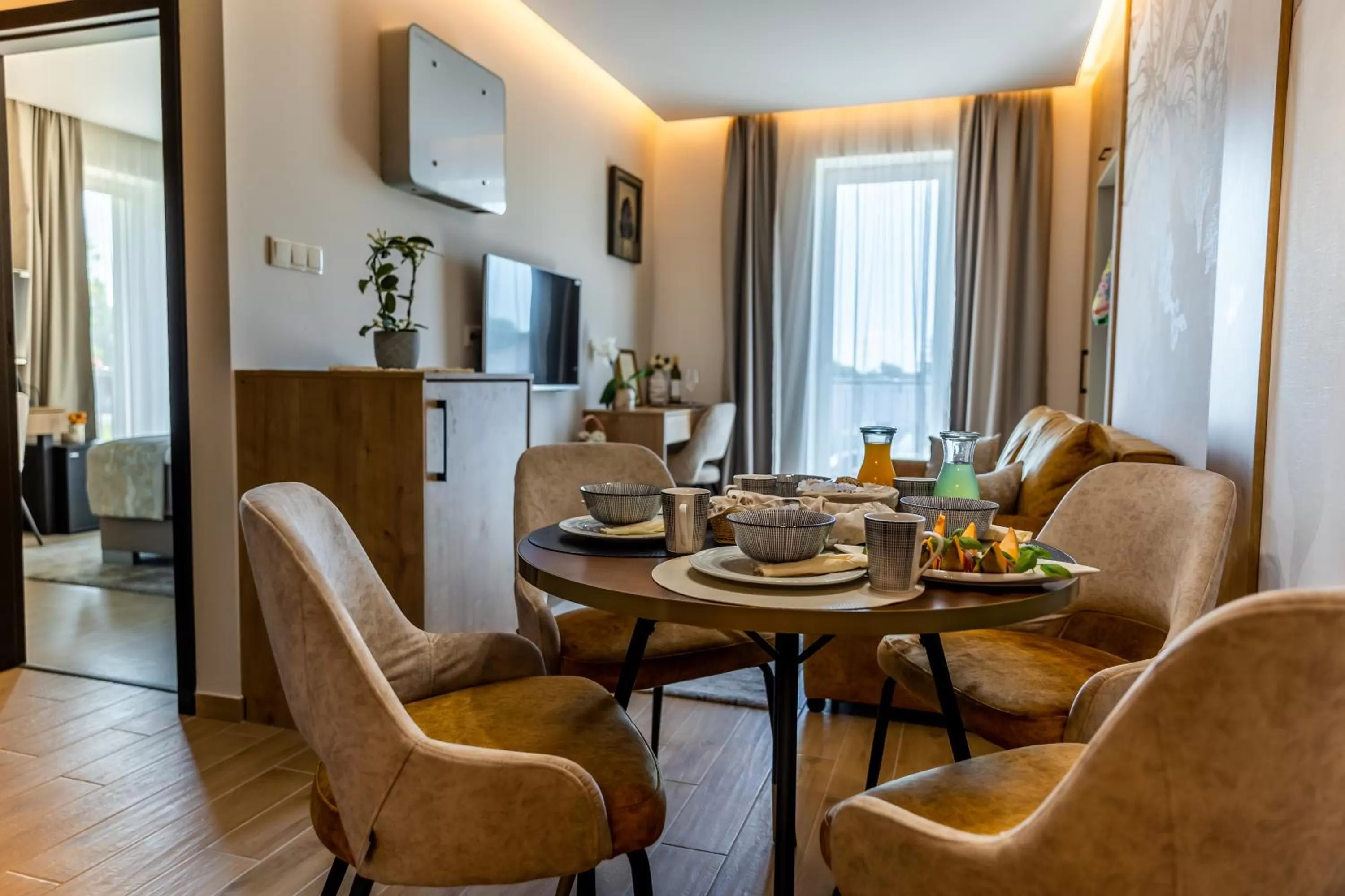 Living room in Mokka House Panzió