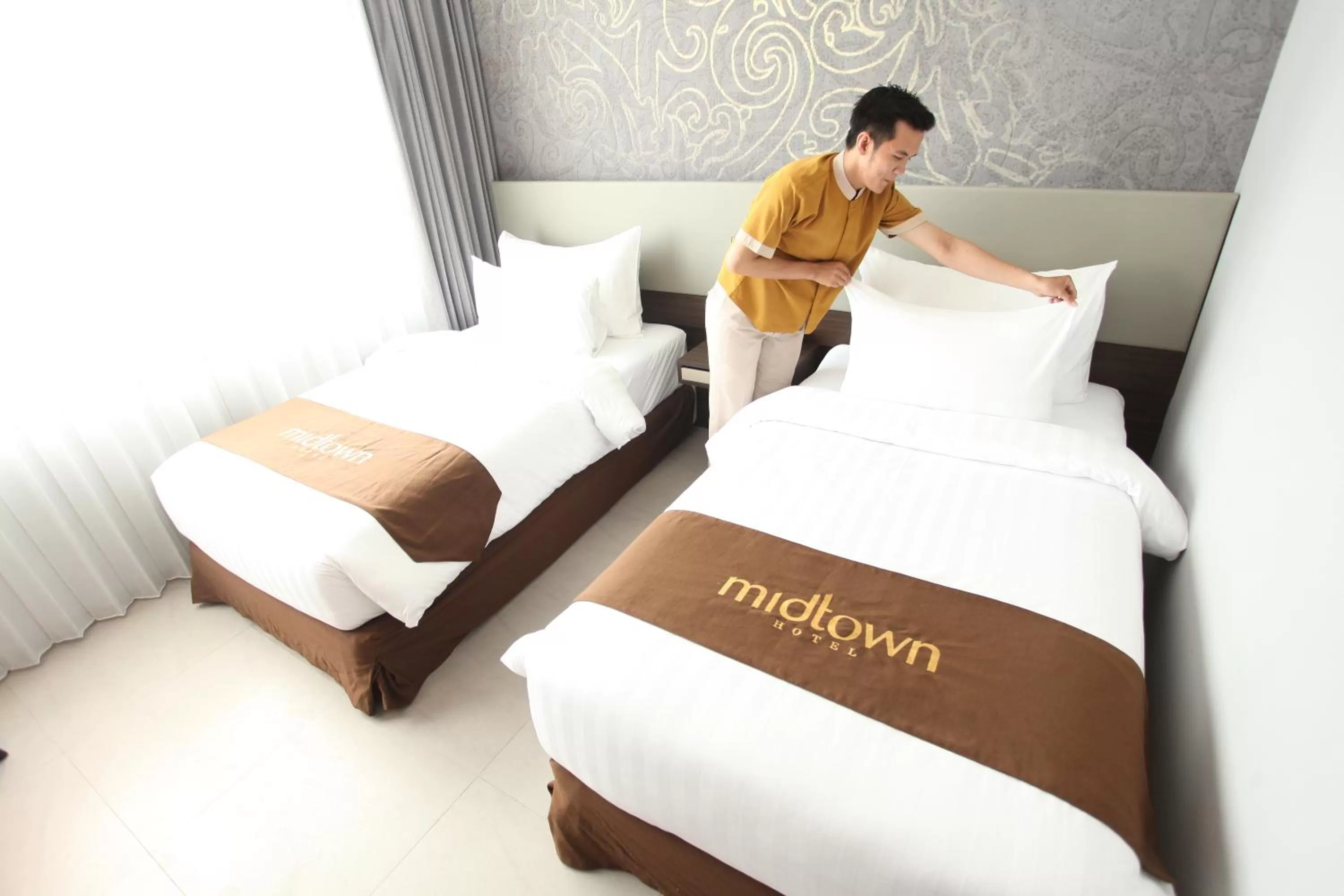 Bedroom, Bed in Midtown Hotel Samarinda