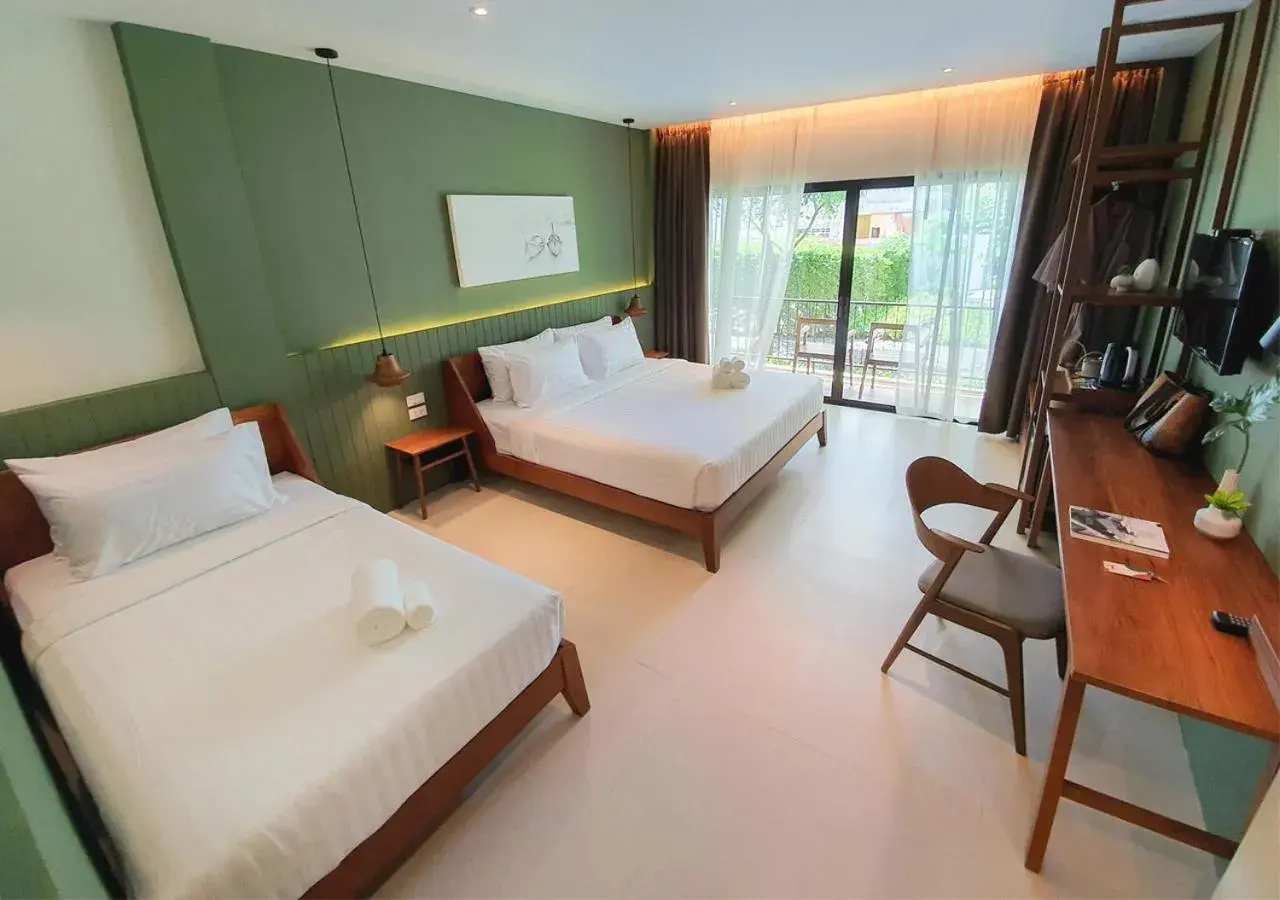 Family triple room in Mini House Aonang Hotel SHA Plus Family triple room in Mini House Aonang Hotel SHA Plus