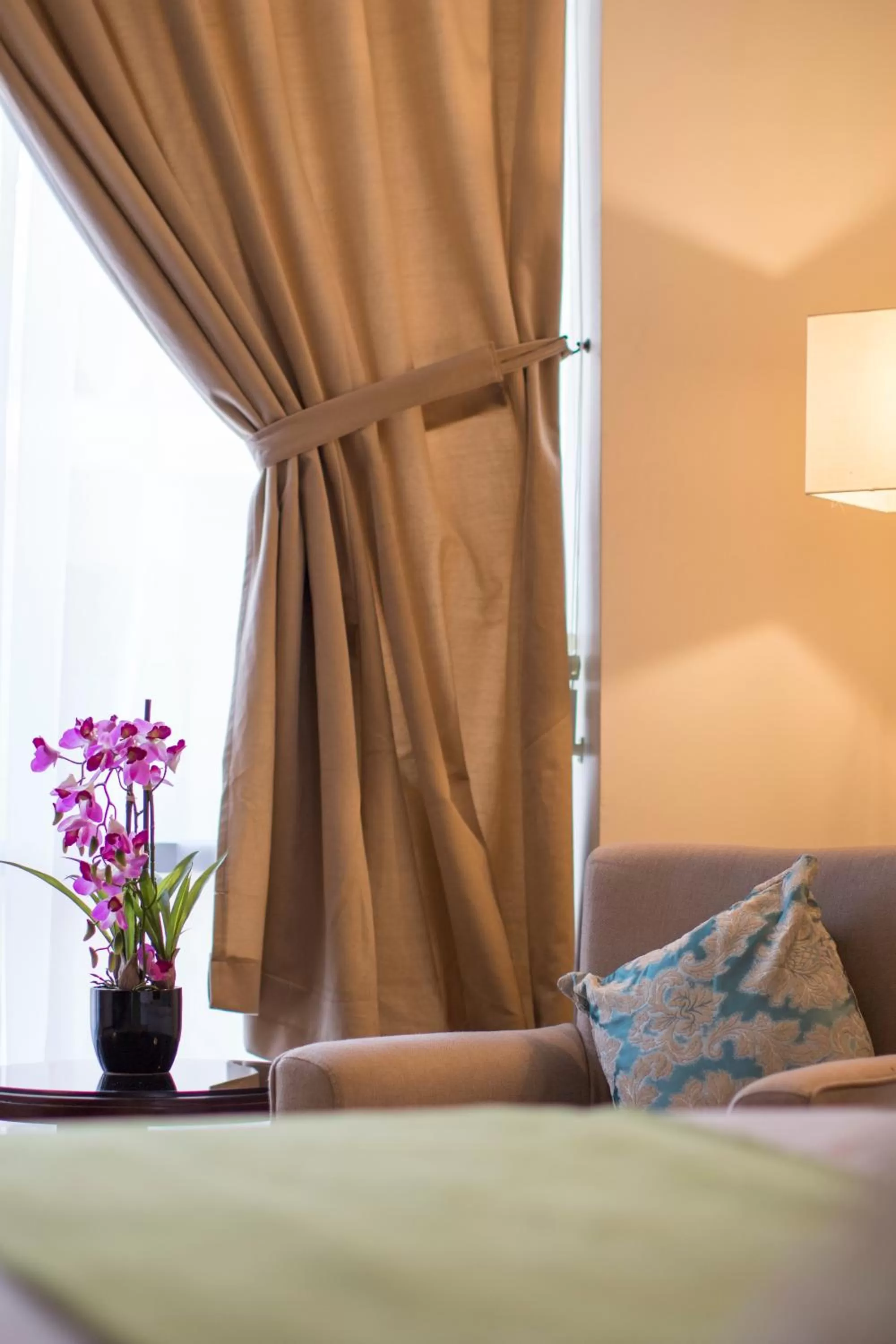 Decorative detail, Bed in Prime Al Hamra Hotel