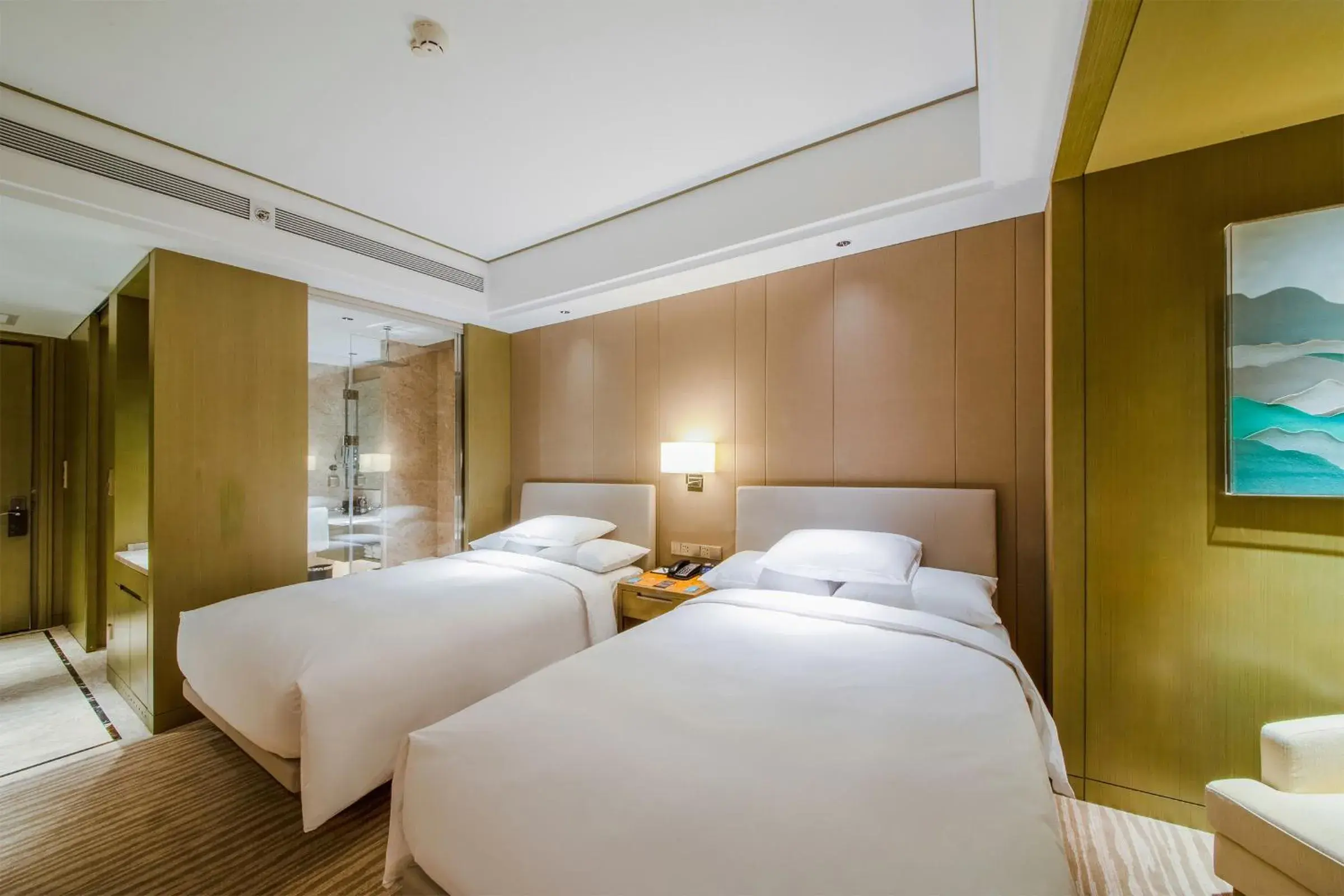 Deluxe Double Room in Courtyard by Marriott Yinchuan Deluxe Double Room in Courtyard by Marriott Yinchuan