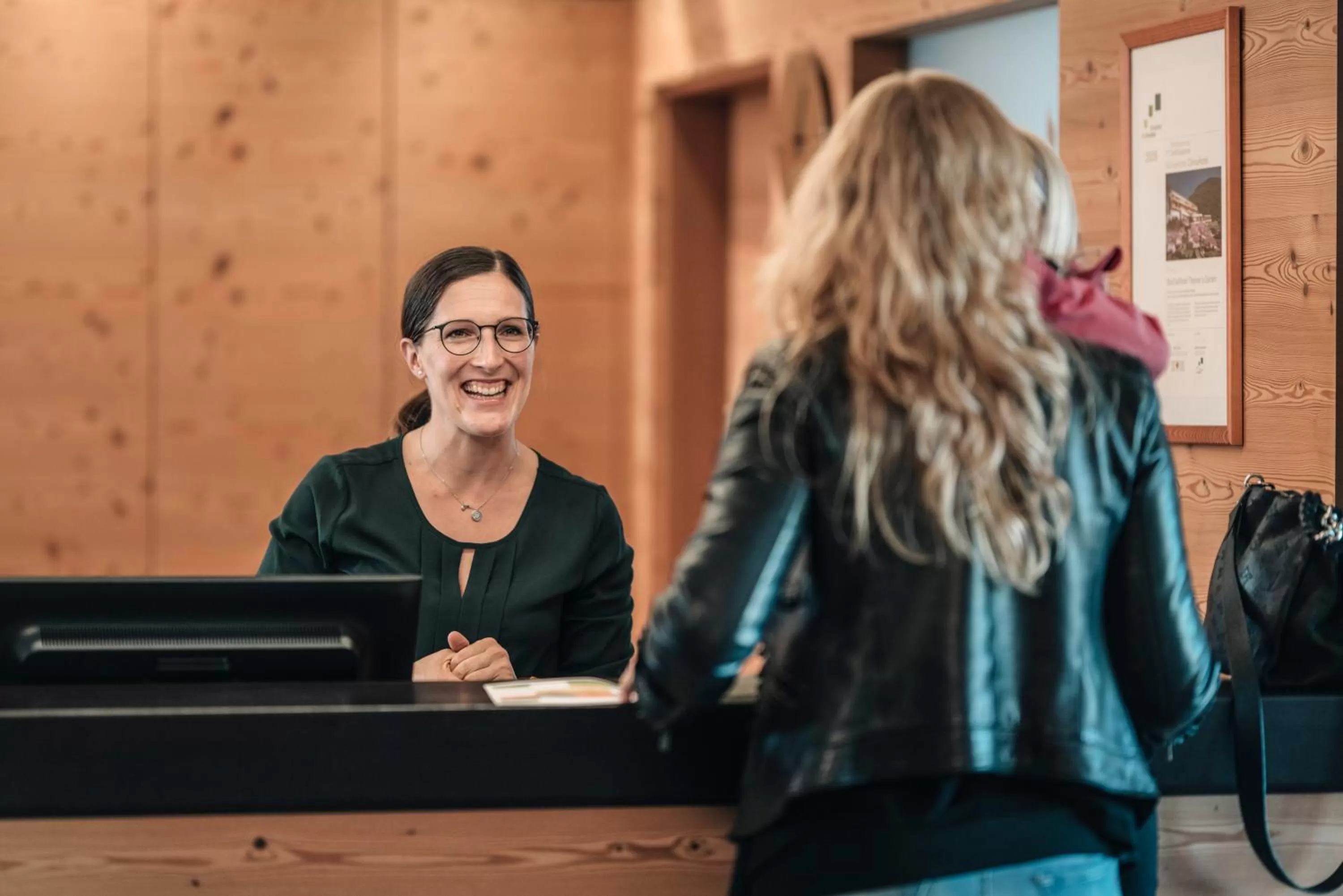 Lobby or reception in Biohotel theiner's garten