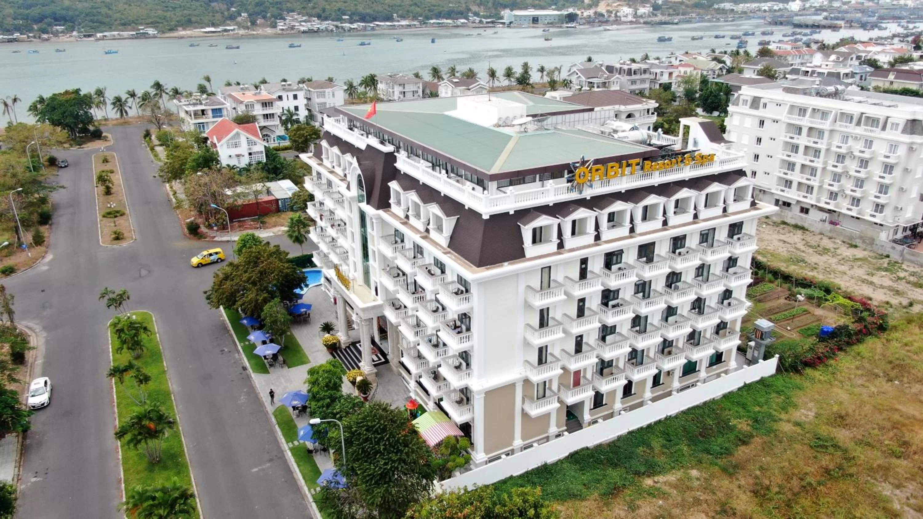 Bird's eye view in Orbit Hotel Nha Trang