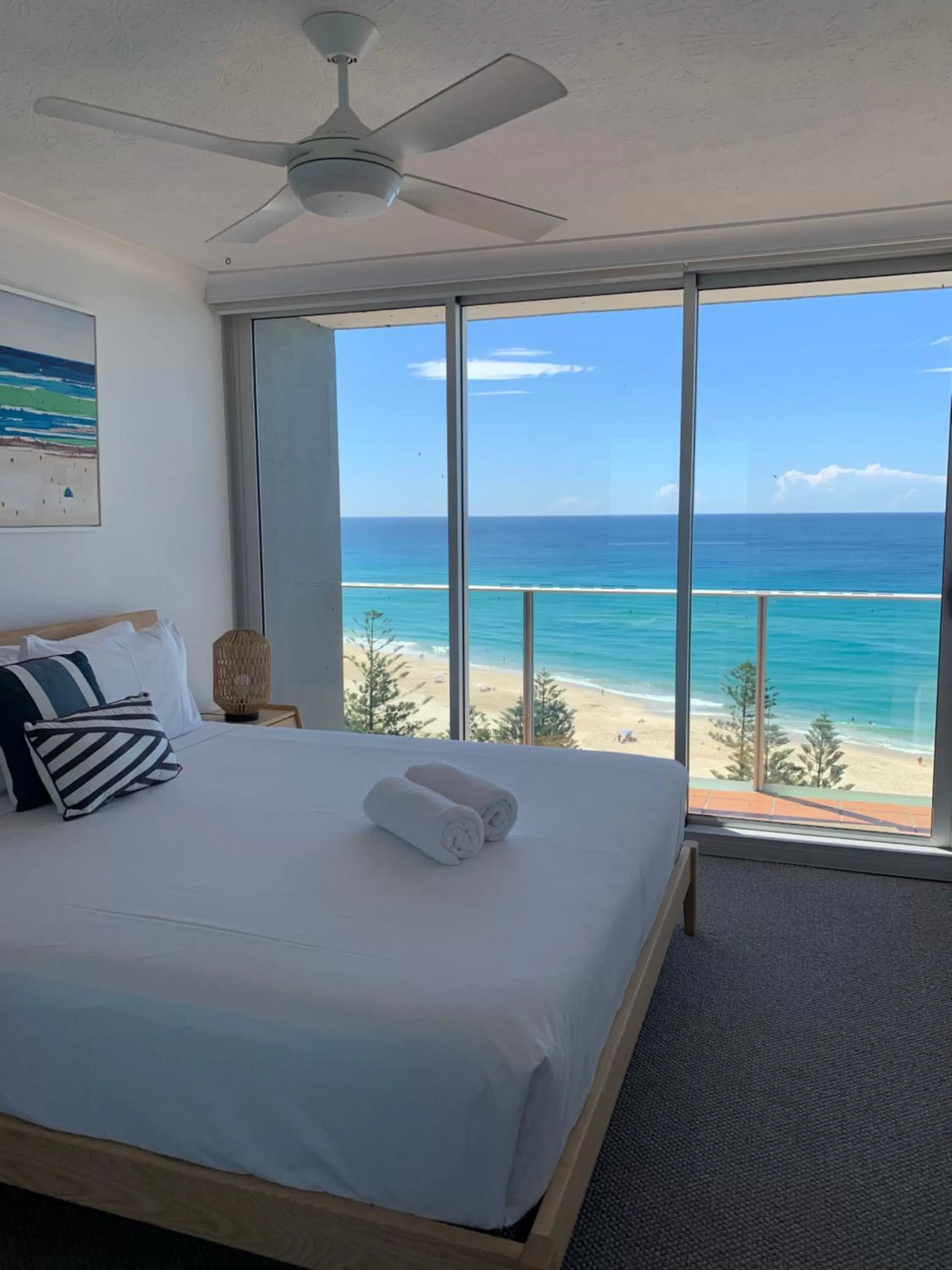 Bedroom, Bed in Pacific Regis Beachfront Holiday Apartments
