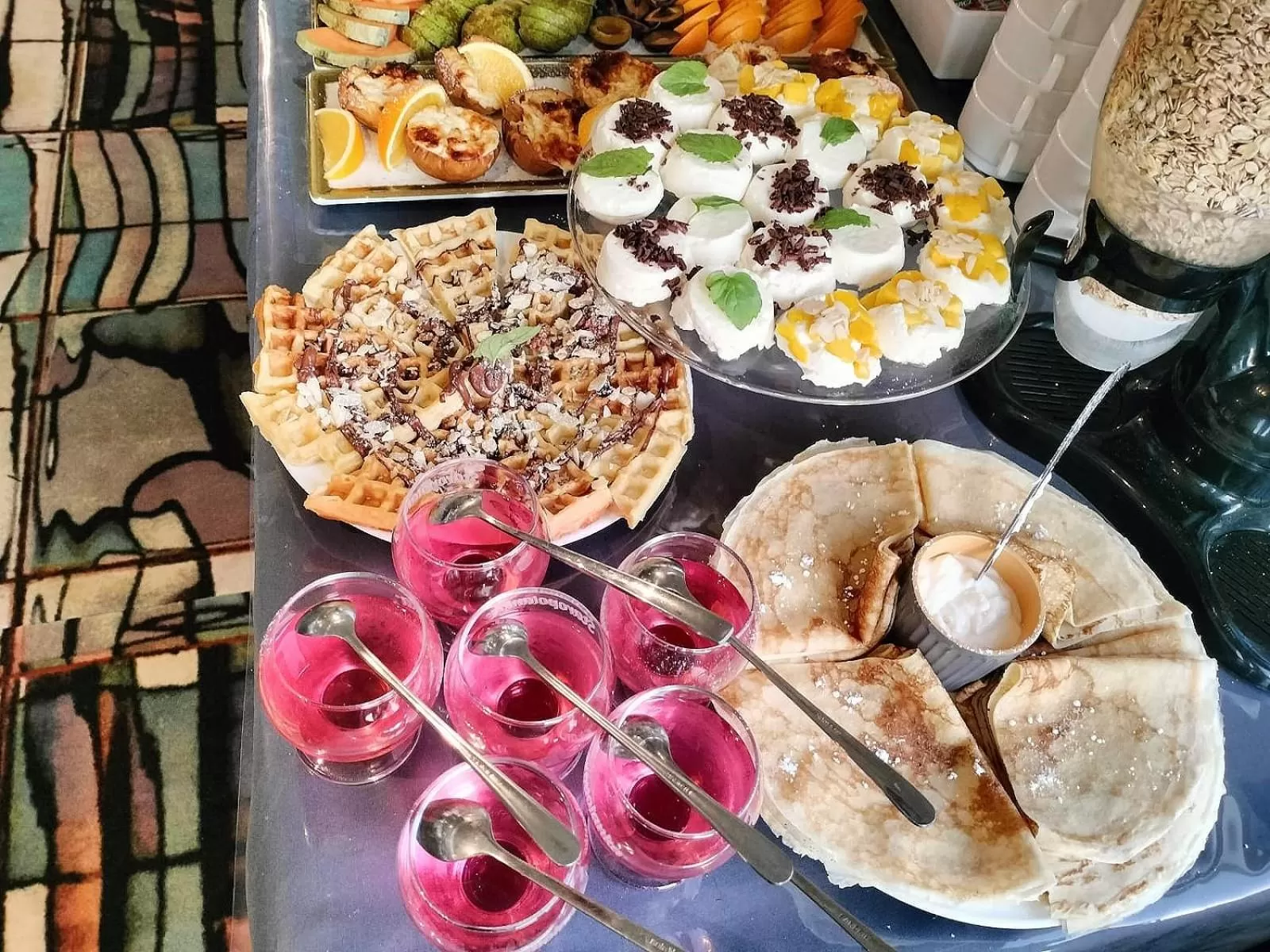 Buffet breakfast in Great Polonia Wrocław Tumski