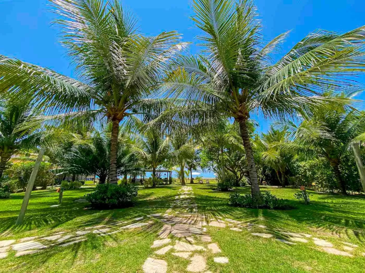 Garden in Pousada Villa Tatuamunha