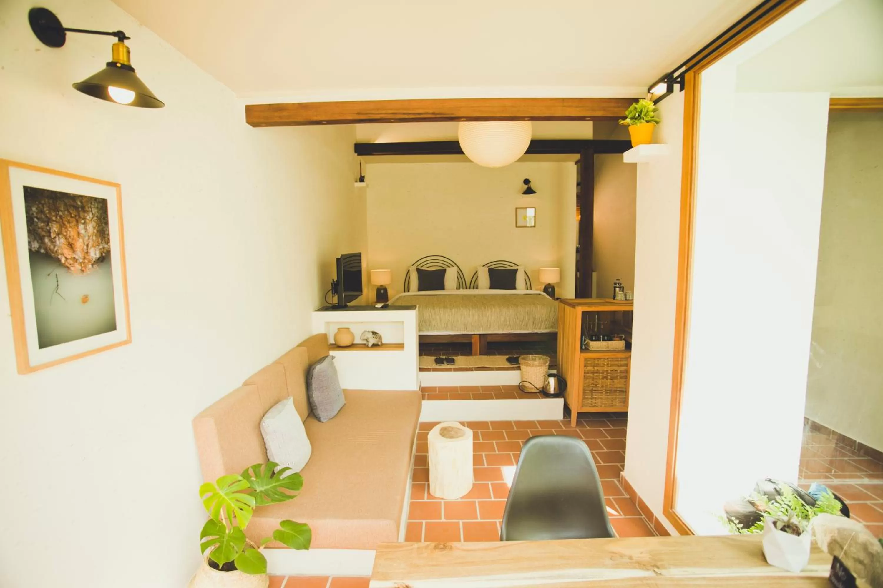 Living room in iRoHa Garden Hotel & Resort