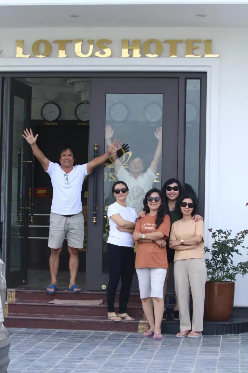 Facade/entrance in Lotus Hotel Ninh Bình