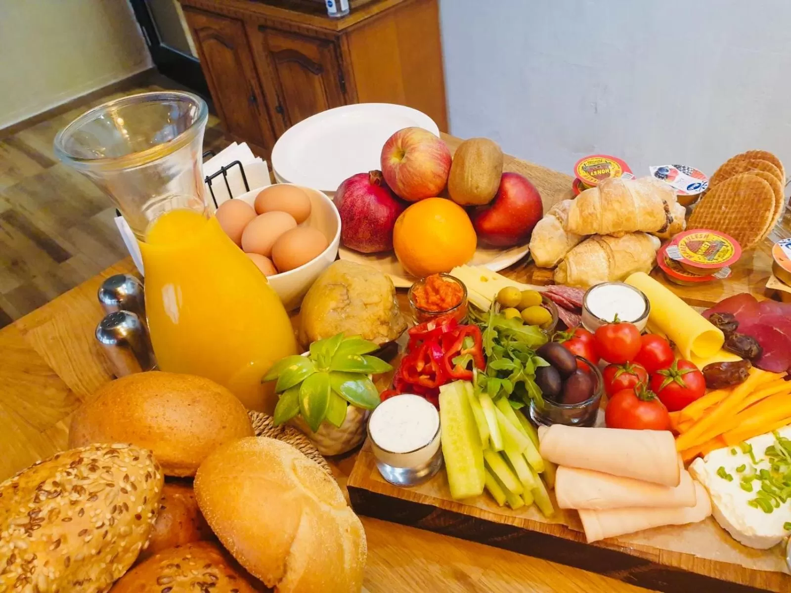 Breakfast in Grand Boutique Hotel