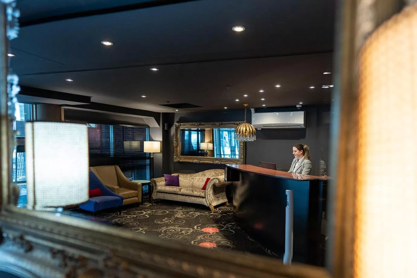 Lobby or reception in Mercure Wellington Central City Hotel and Apartments