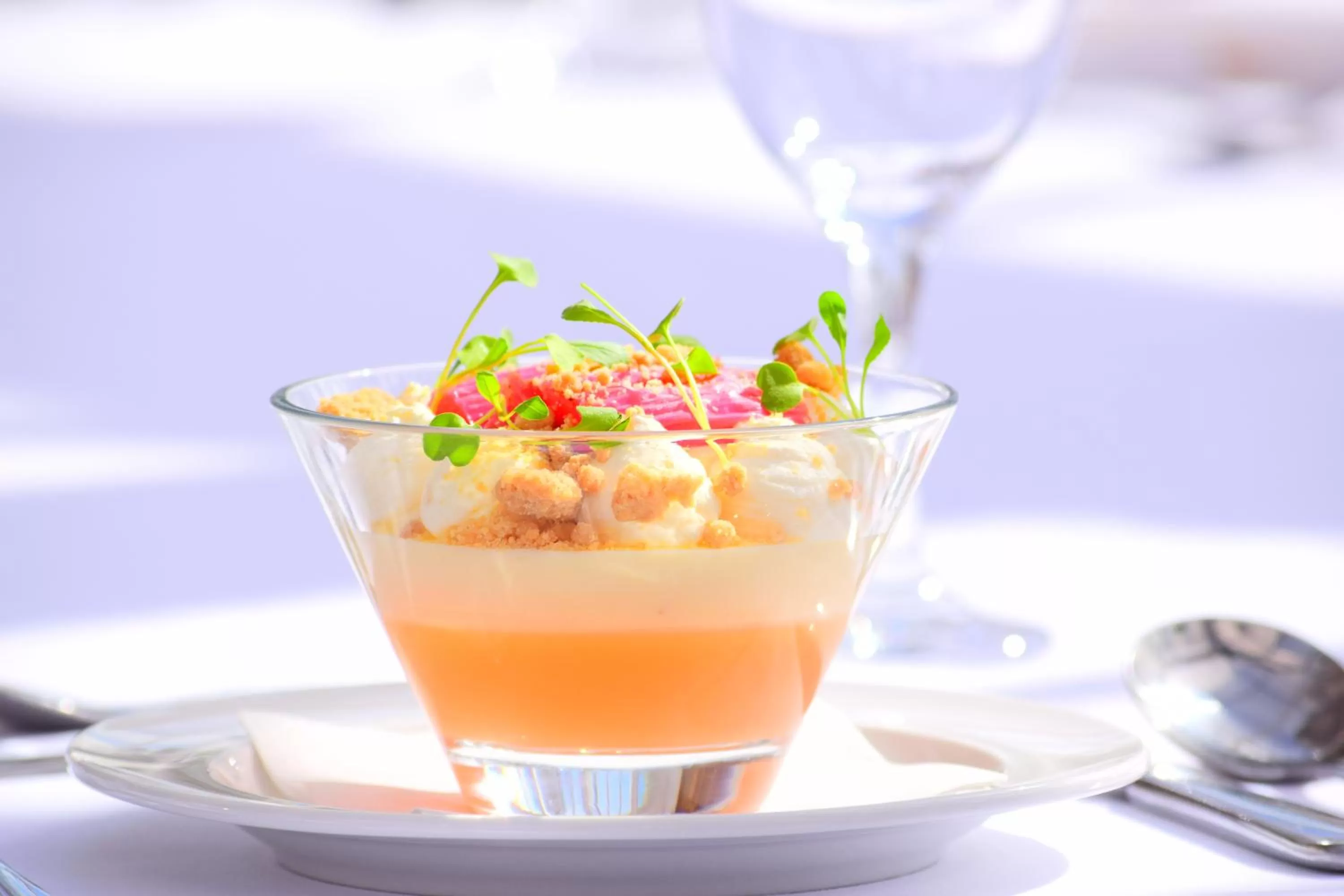 Food close-up in Inglewood House and Spa