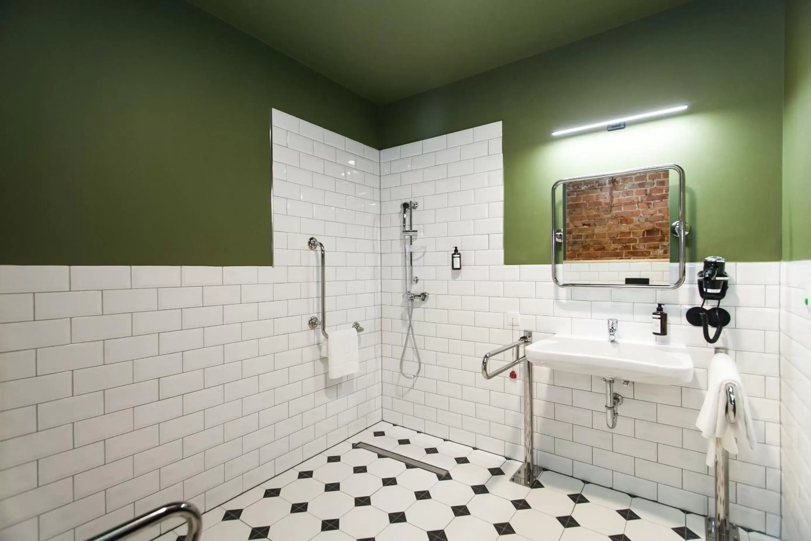 Single Room - Disability Access in ARCHE Dwór Uphagena Gdańsk Single Room - Disability Access in ARCHE Dwór Uphagena Gdańsk