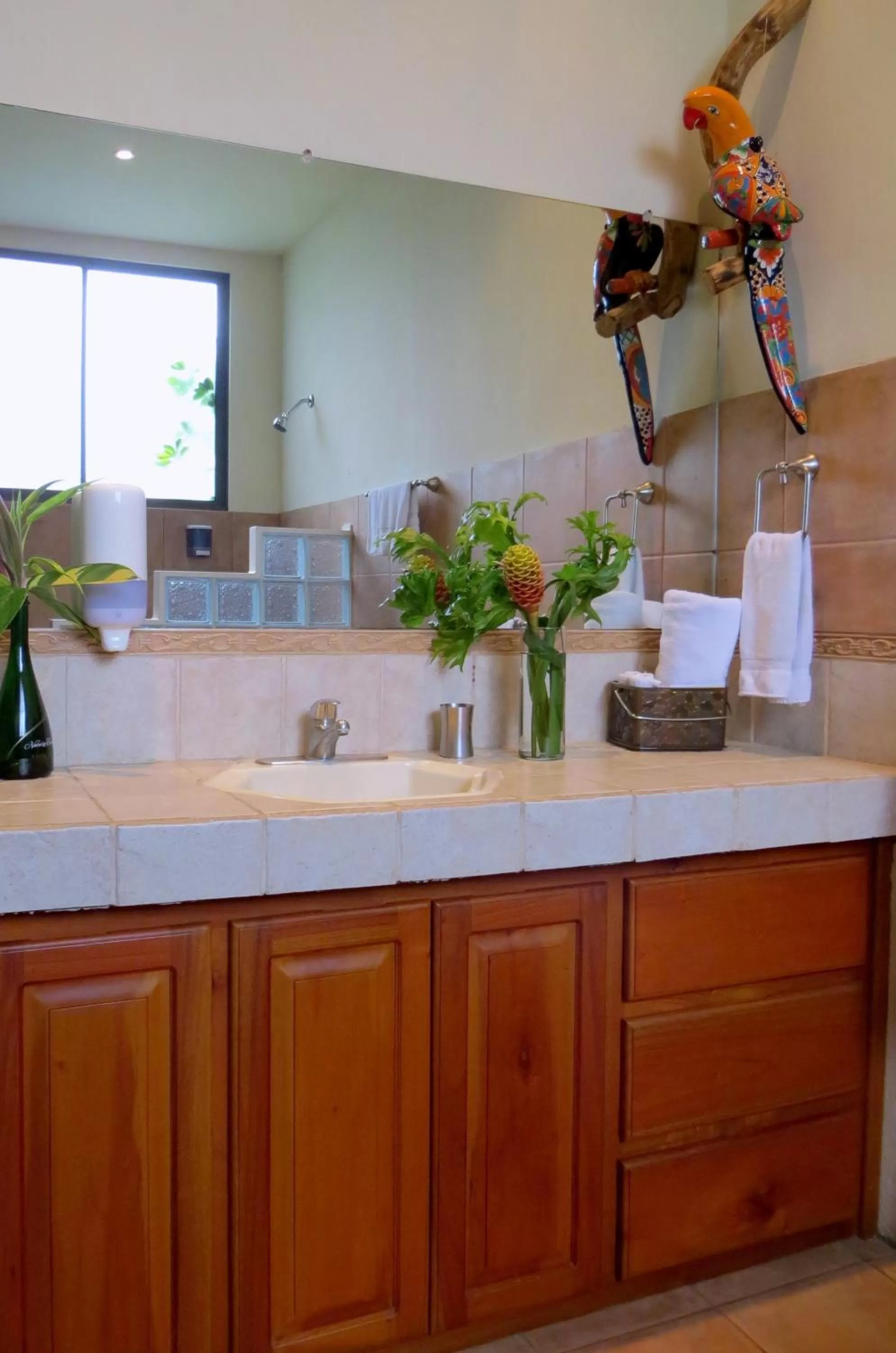 Bathroom in Pura Vida Hotel