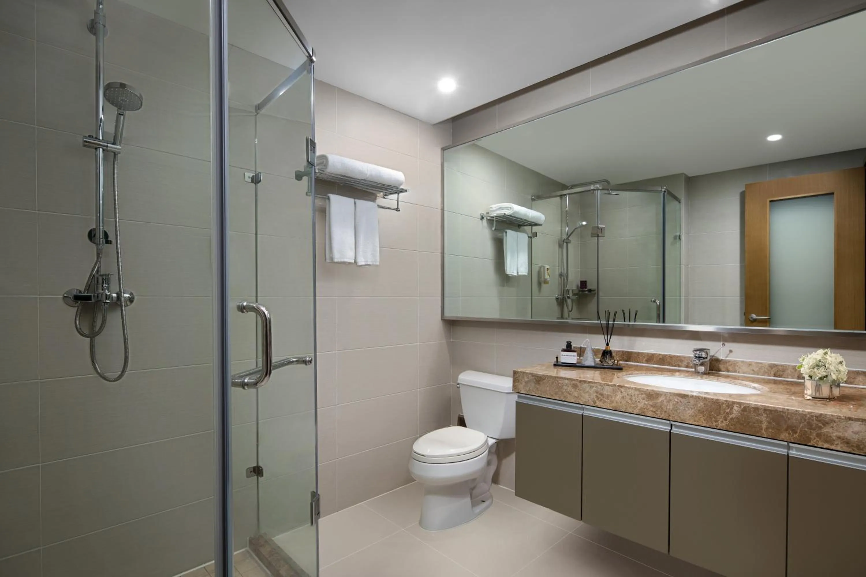 Bathroom in Somerset Emerald City Suzhou