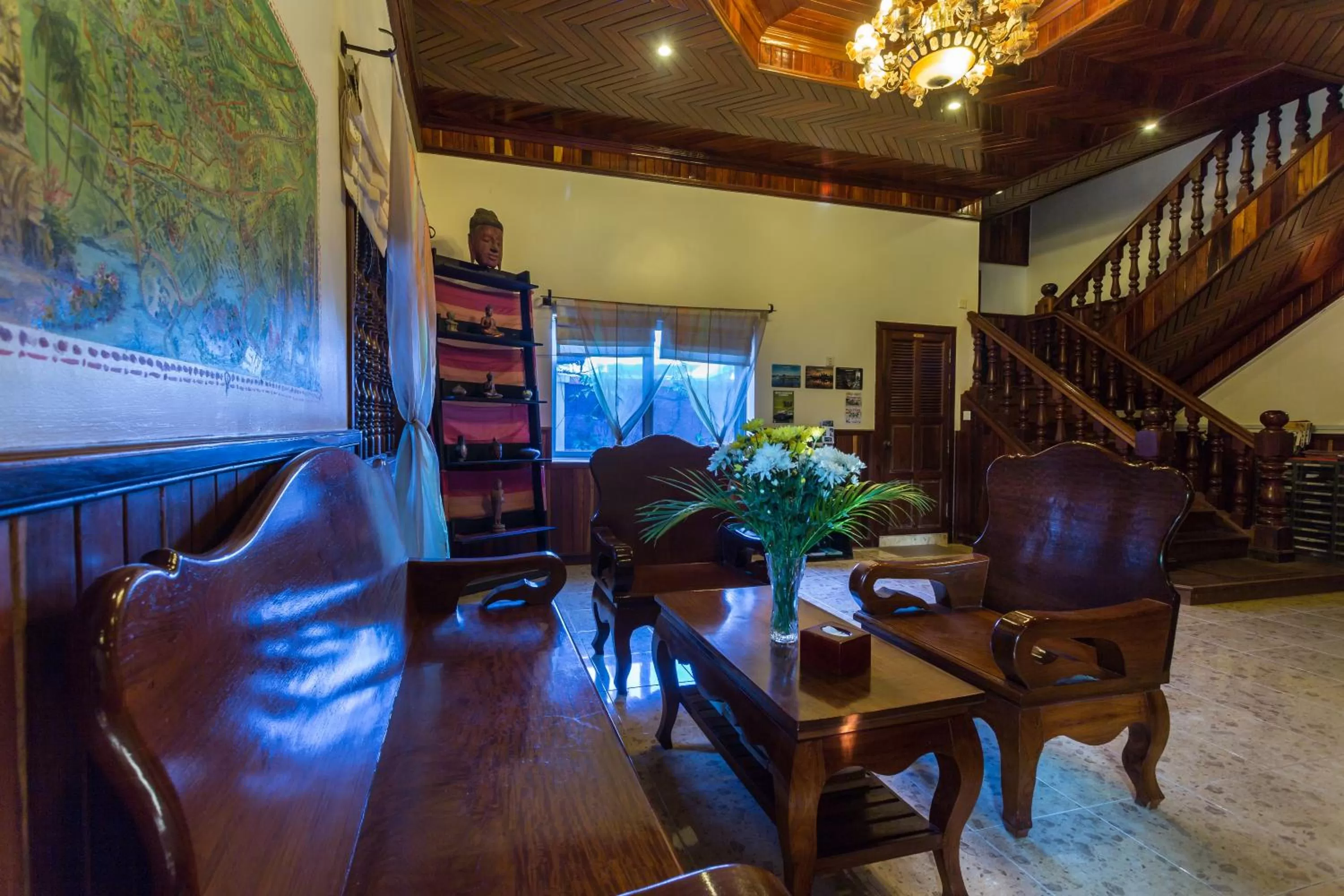 Lobby or reception in Le Tigre Villa