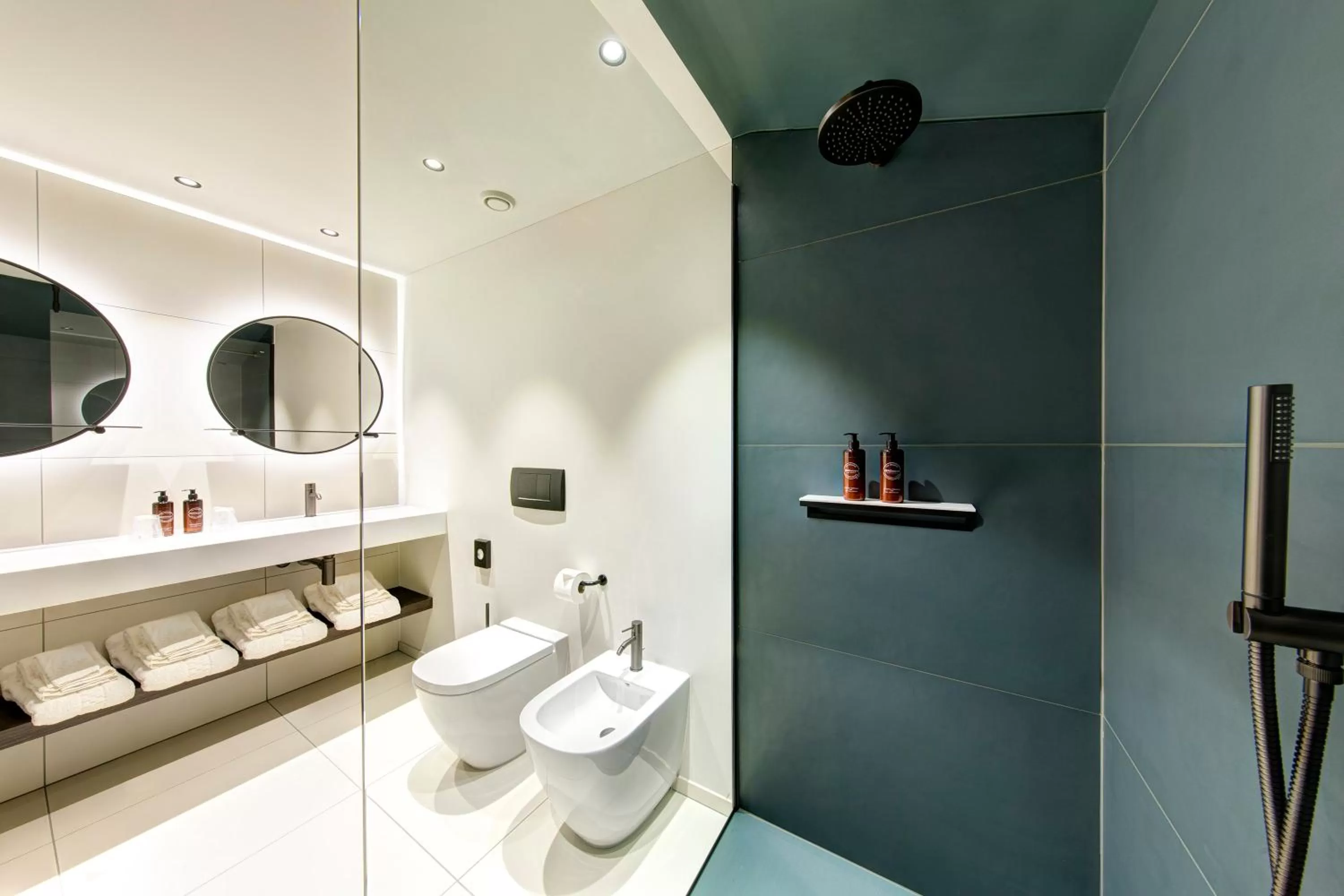 Toilet in LUGANODANTE Boutique & Lifestyle Hotel