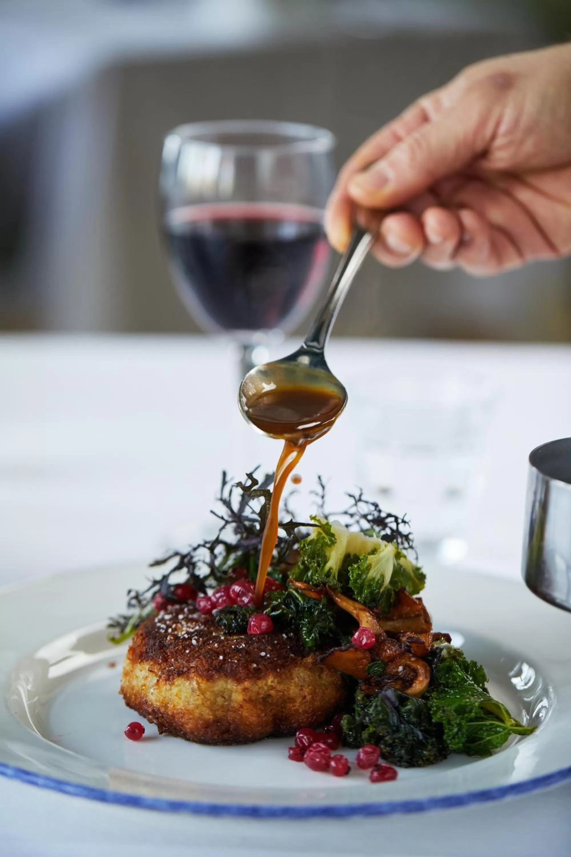 Food close-up in Rødvig Kro og Badehotel