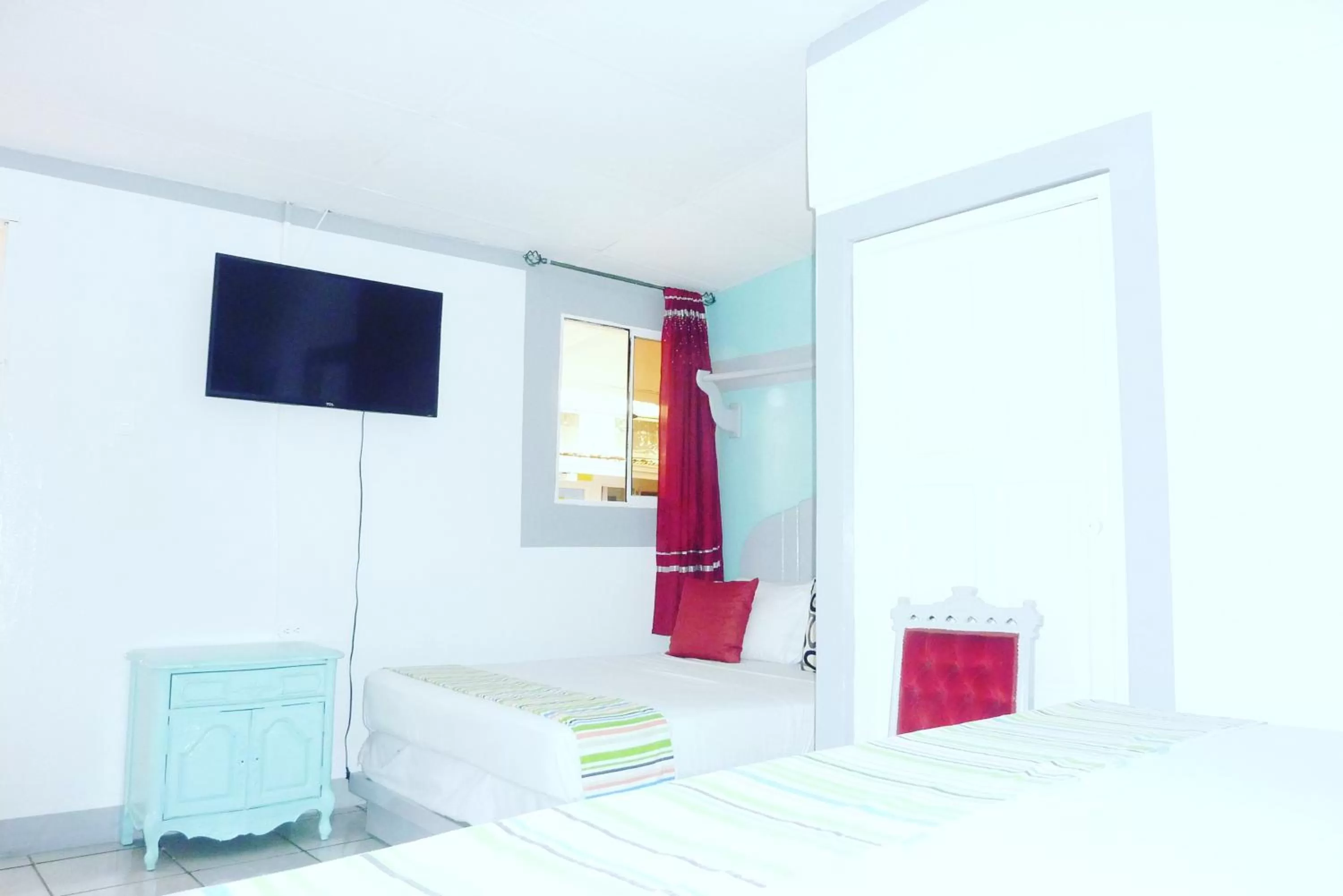 Bed in Hotel Ivania´s